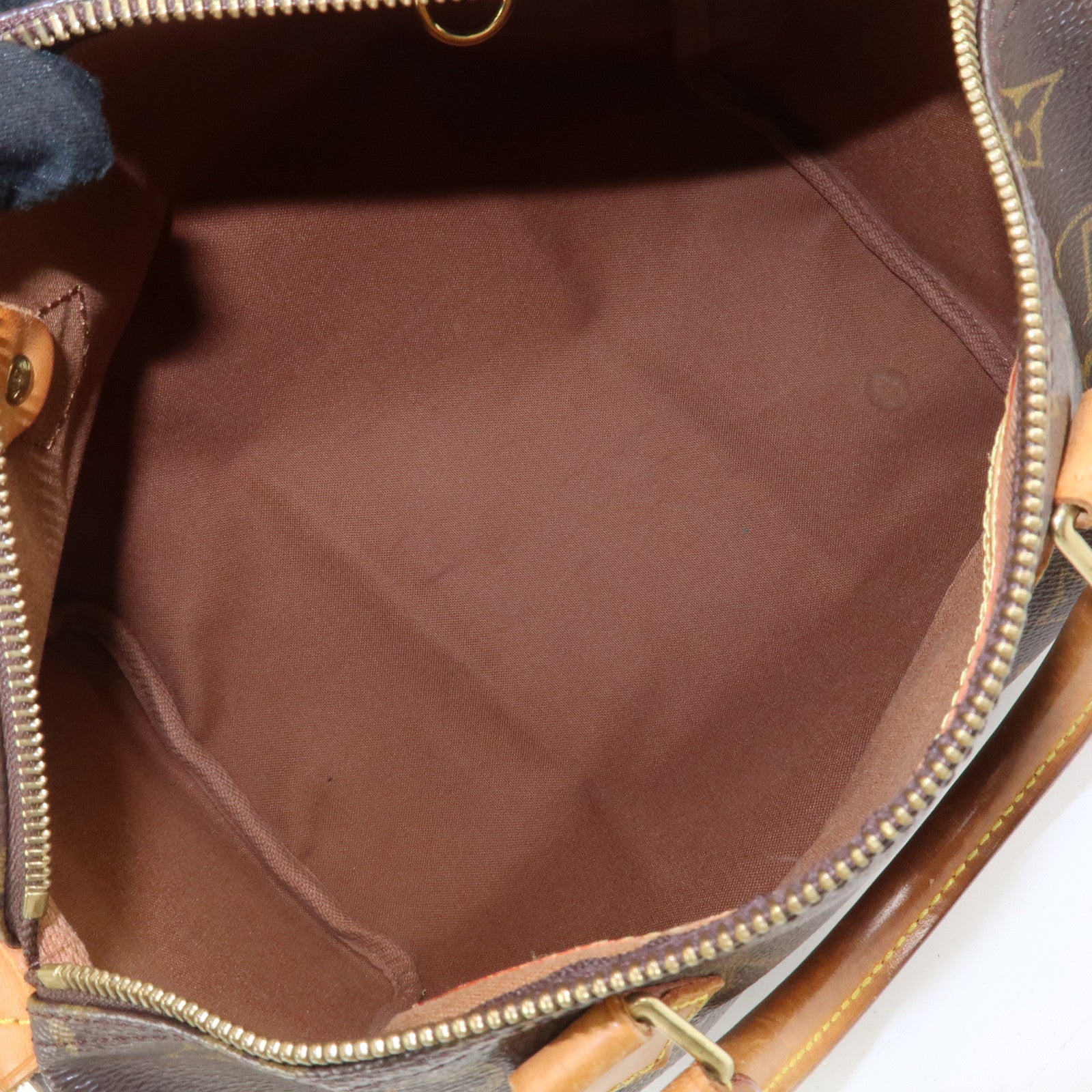 Louis Vuitton Monogram Speedy 30 Boston Bag Hand Bag Brown M41526
