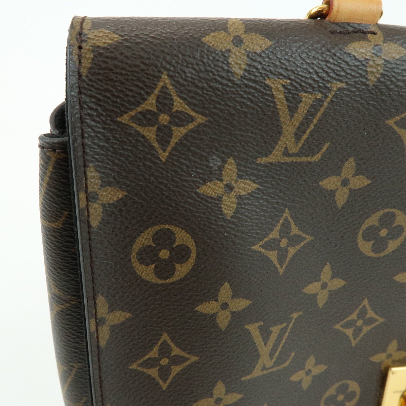 Louis Vuitton Monogram Marignan Canvas 2Way Bag Hand Bag M44259
