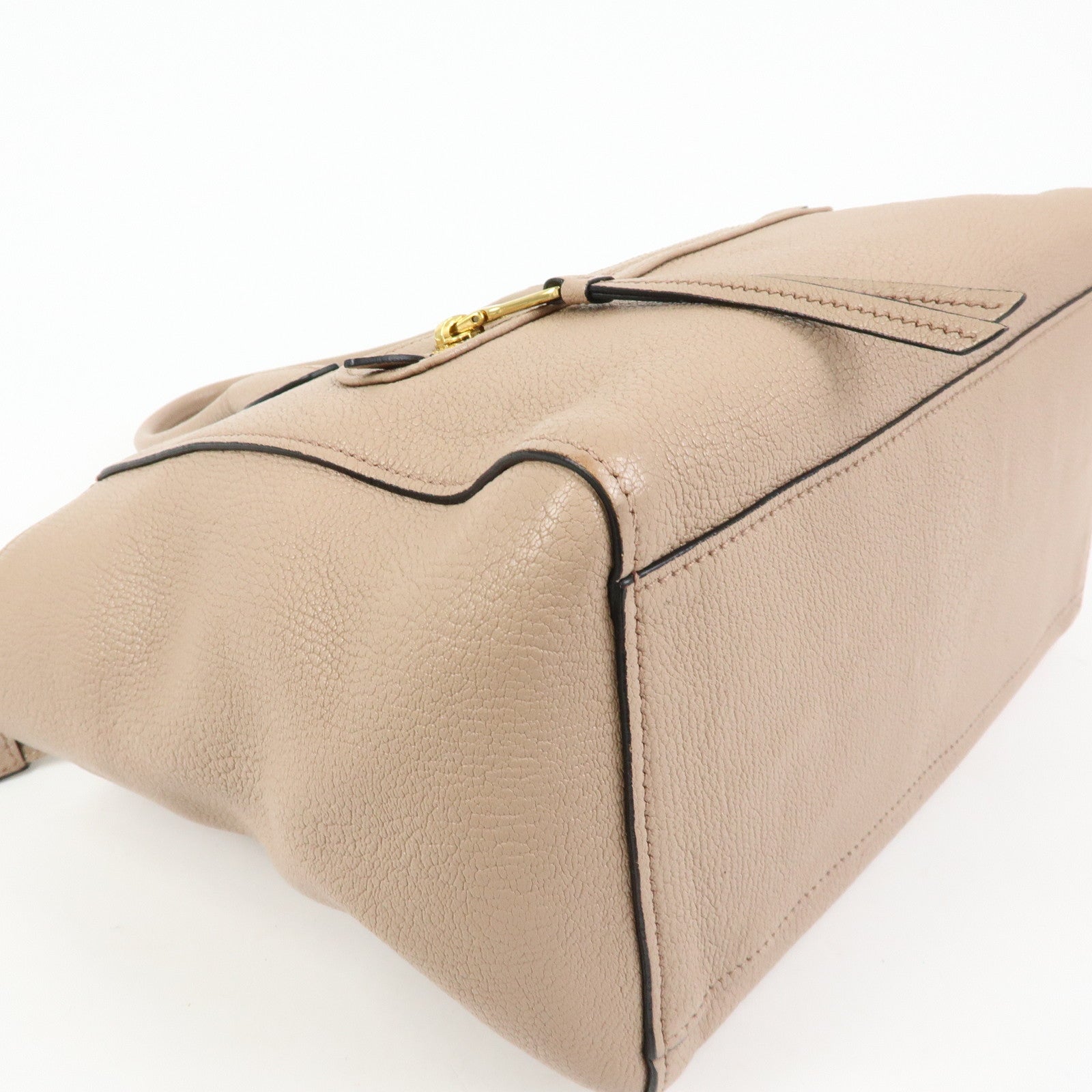 MIU MIU Madras Leather 2Way Bag Hand Bag Shoulder Bag Pink