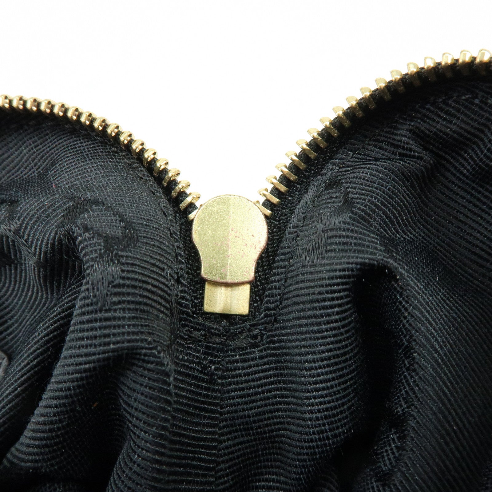 BURBERRY Nova Plaid Set of 2 Canvas Pouch Cosmetic Case Brown Gold