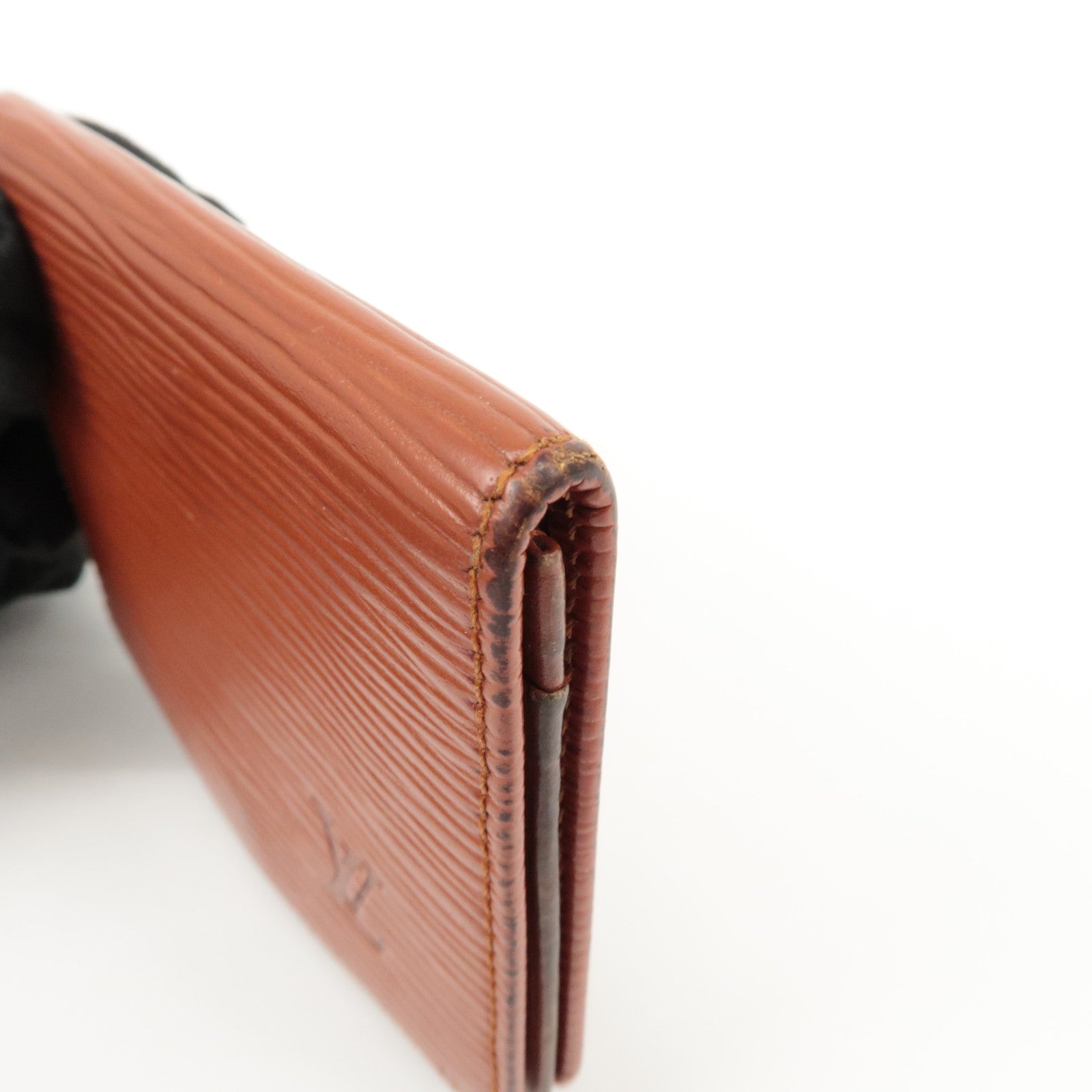 Louis Vuitton Epi Set of 2 Leather Coin Case Key Case M63815 M63703 Used