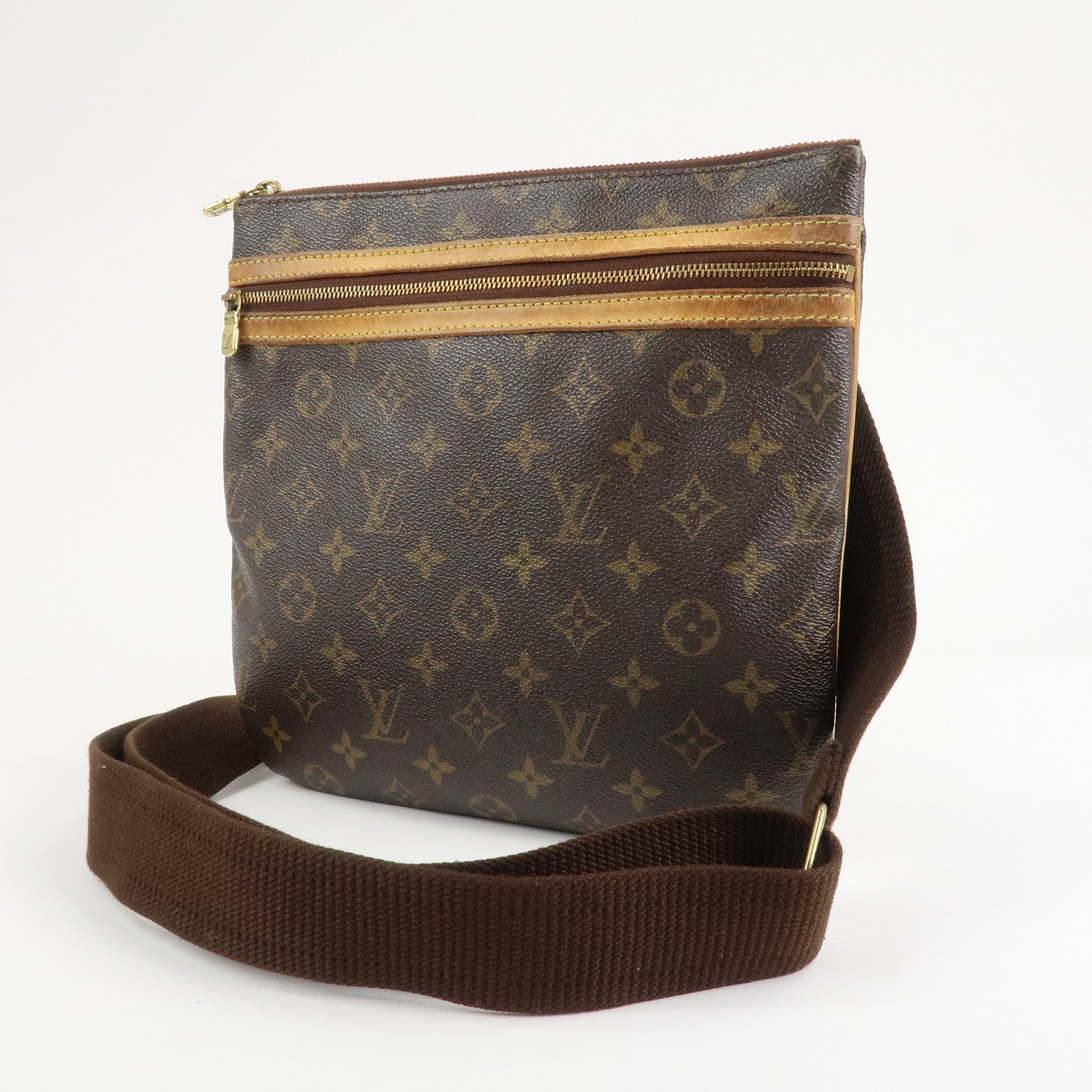 Louis Vuitton Monogram Pochette Bosphore Shoulder Bag M40044