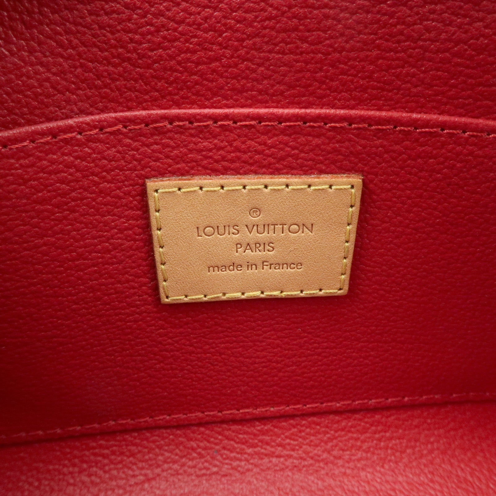 Louis Vuitton Monogram Vernis Leather Pochette Cosmetic PM M91496
