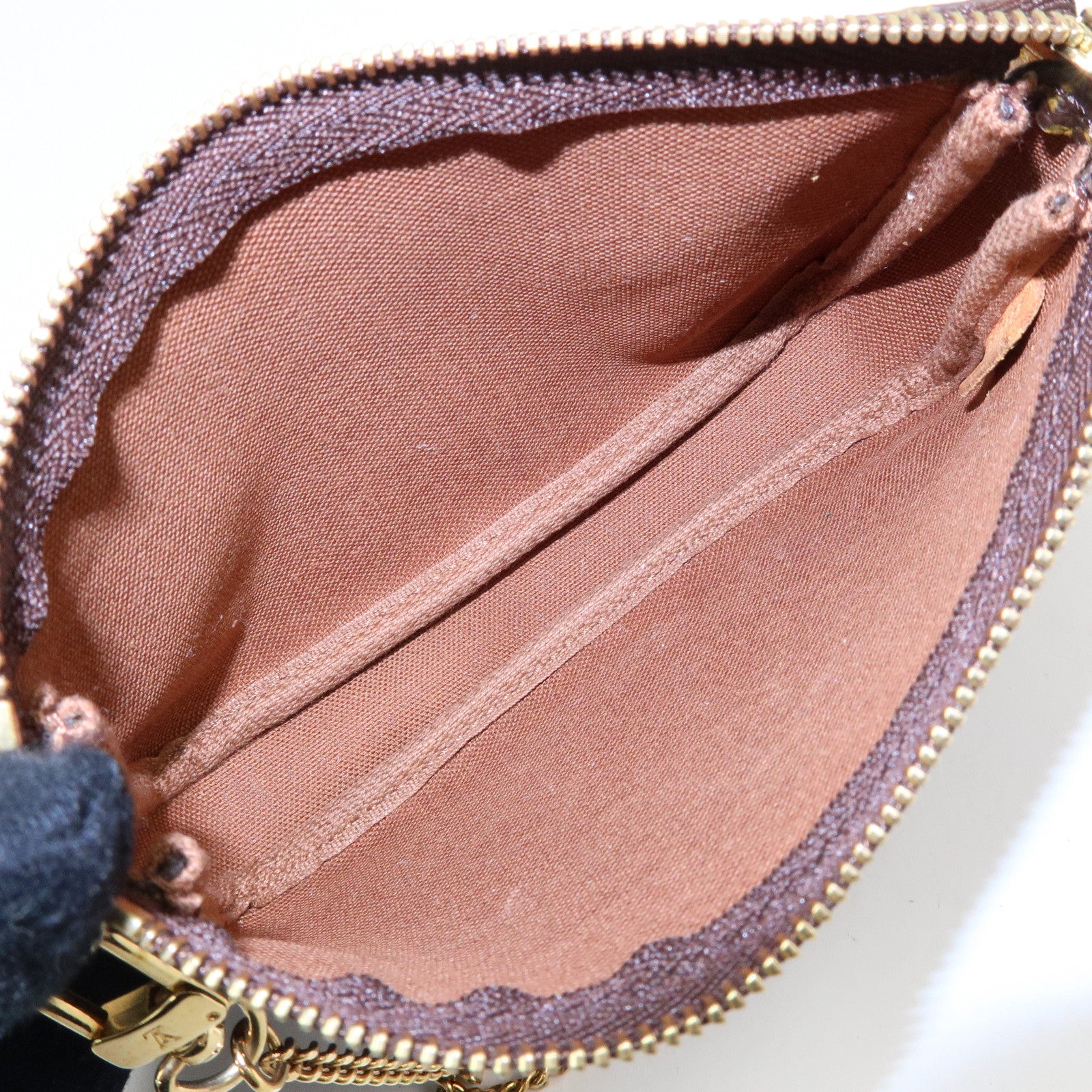Louis Vuitton Monogram Mini Pochette Accessoires Hand Bag M58009