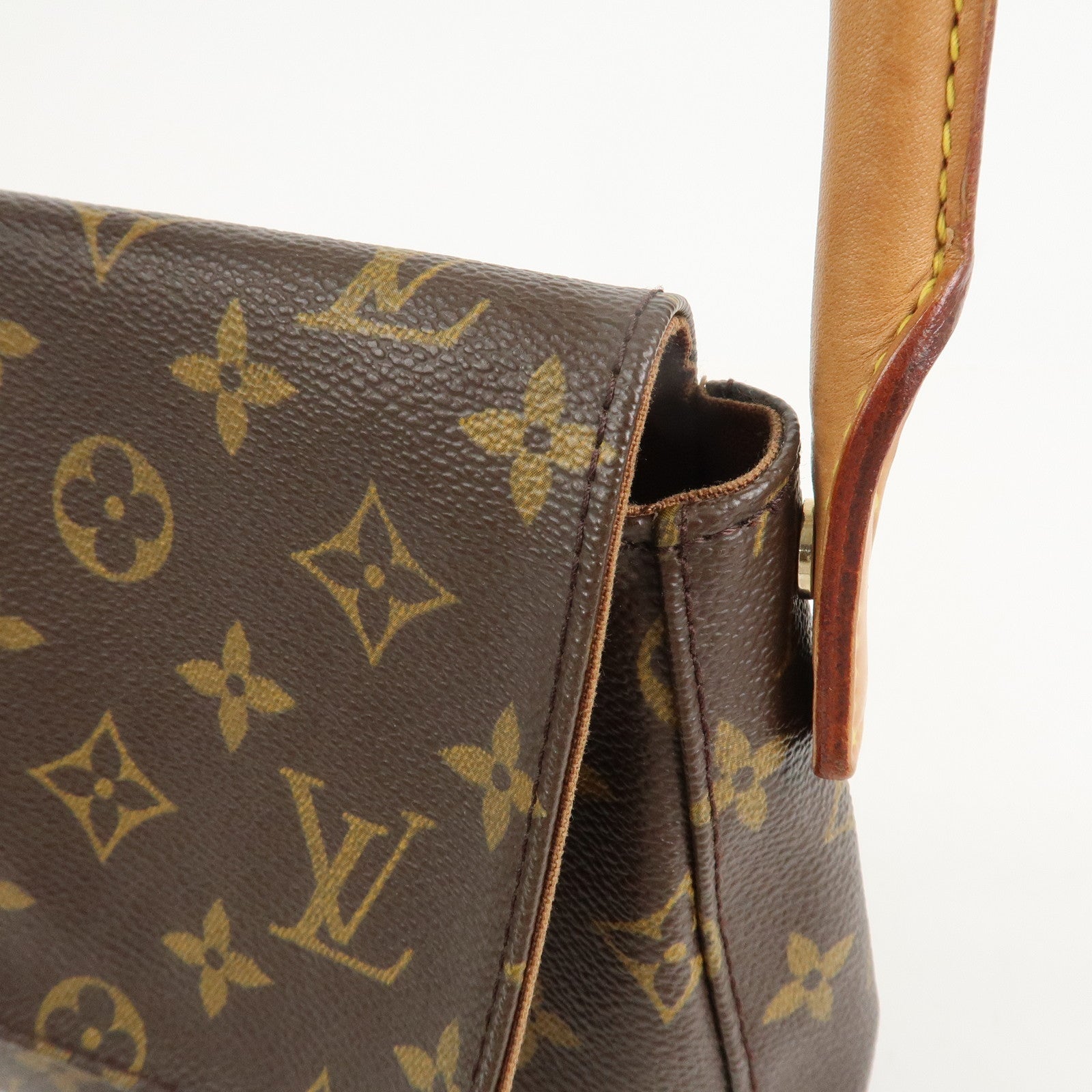 Louis Vuitton Monogram Mini Looping Shoulder Bag Brown M51147