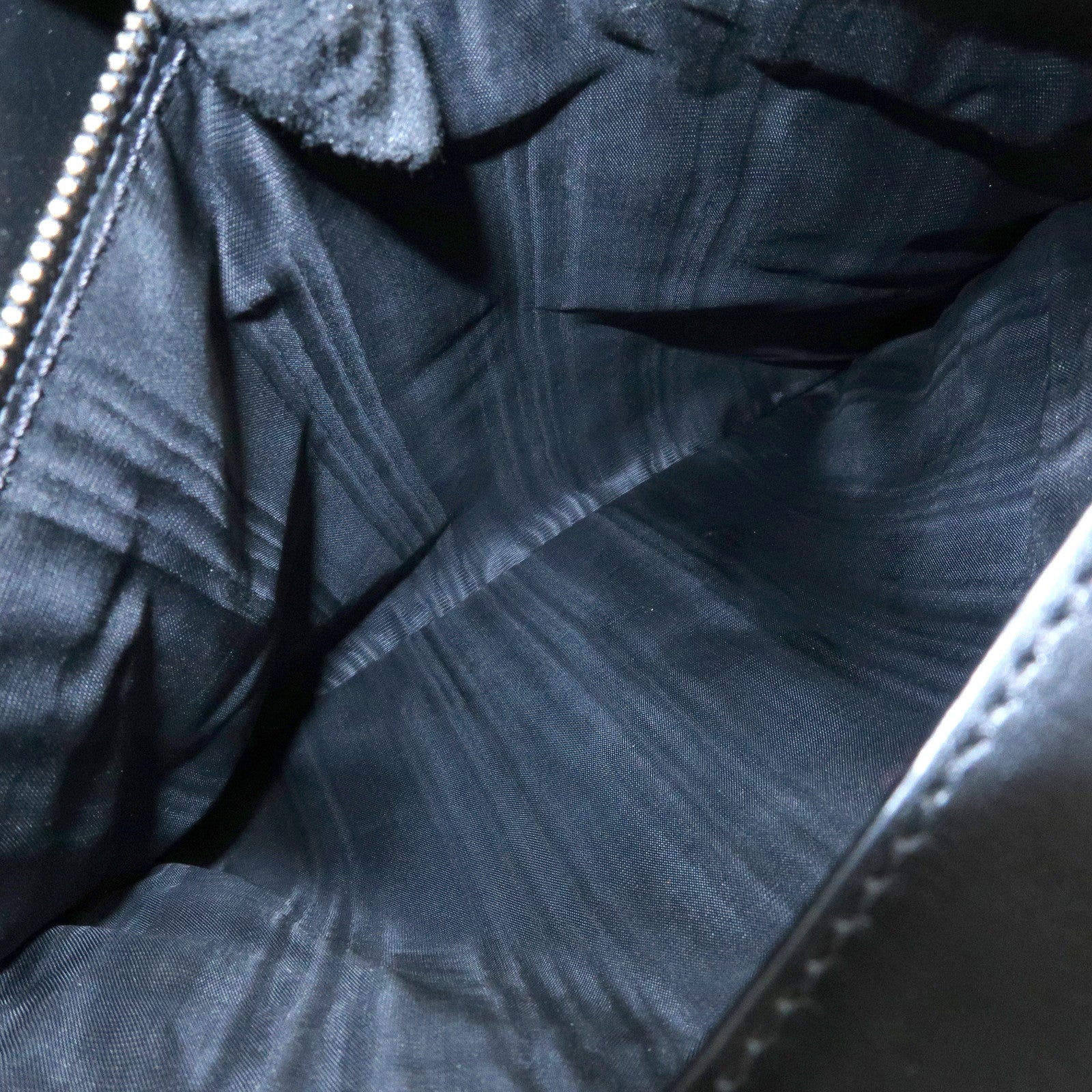 CELINE Macadam PVC Leather Shoulder Bag Black Brown