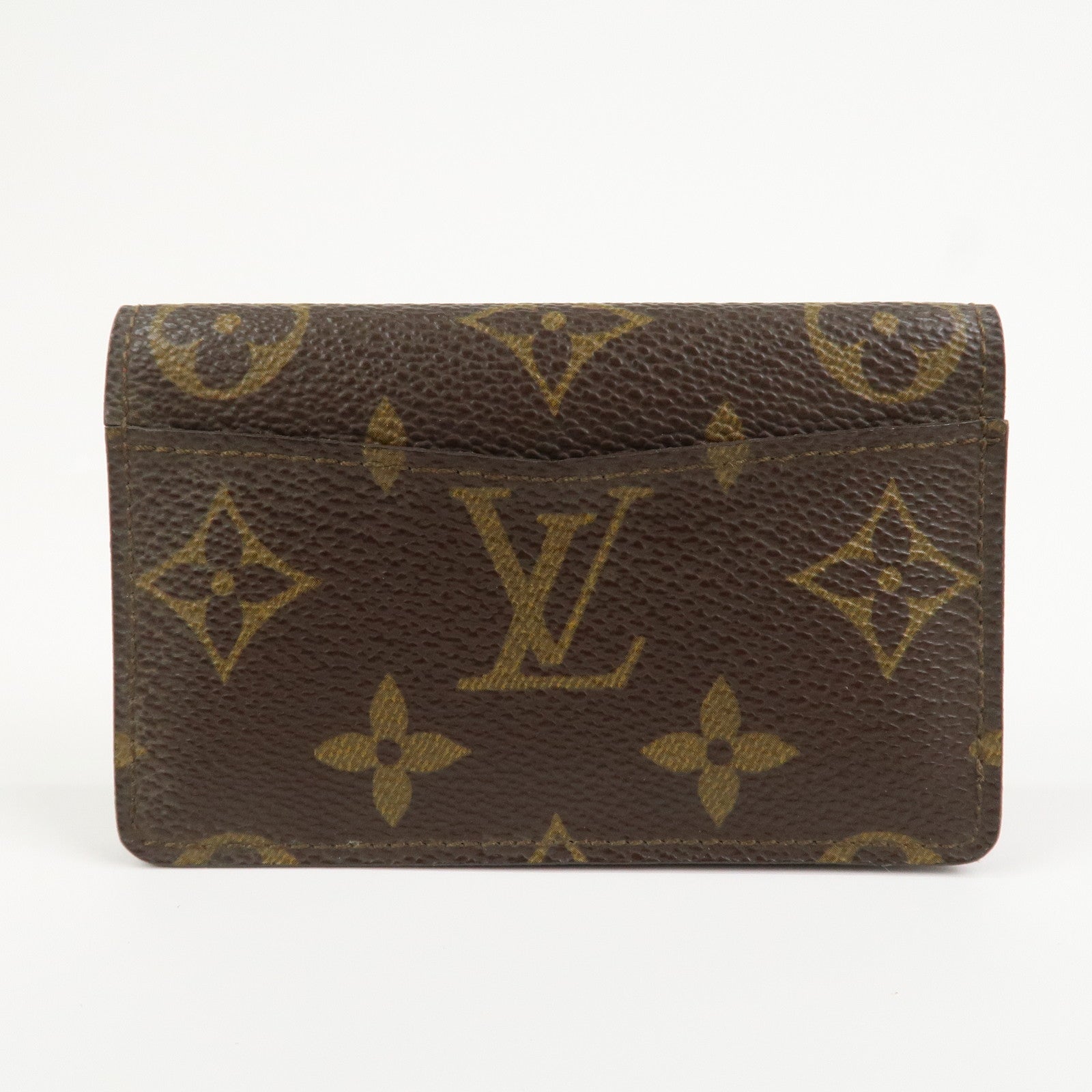 Louis Vuitton Monogram Pochette Carte De Visite Card Case M56362