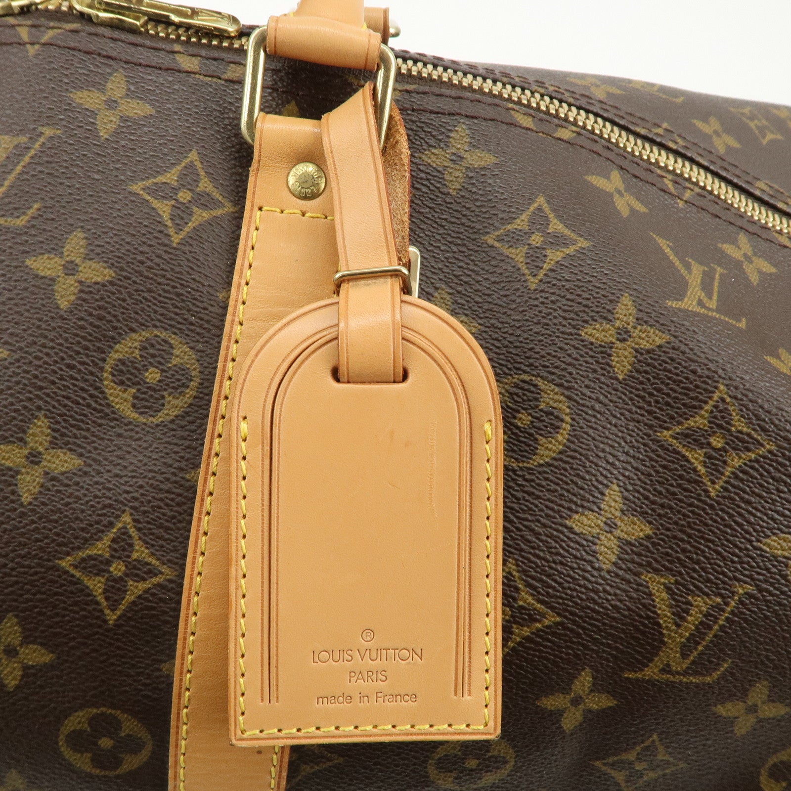 Louis Vuitton Monogram Keep All Bandouliere 55 Boston Bag M41414