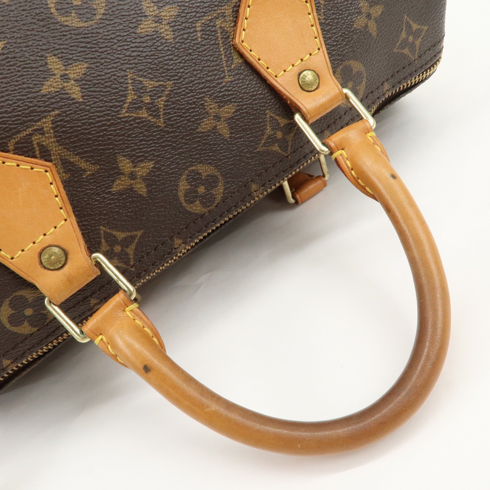 Louis Vuitton Monogram Speedy 30 Boston Bag Hand Bag Brown M41526