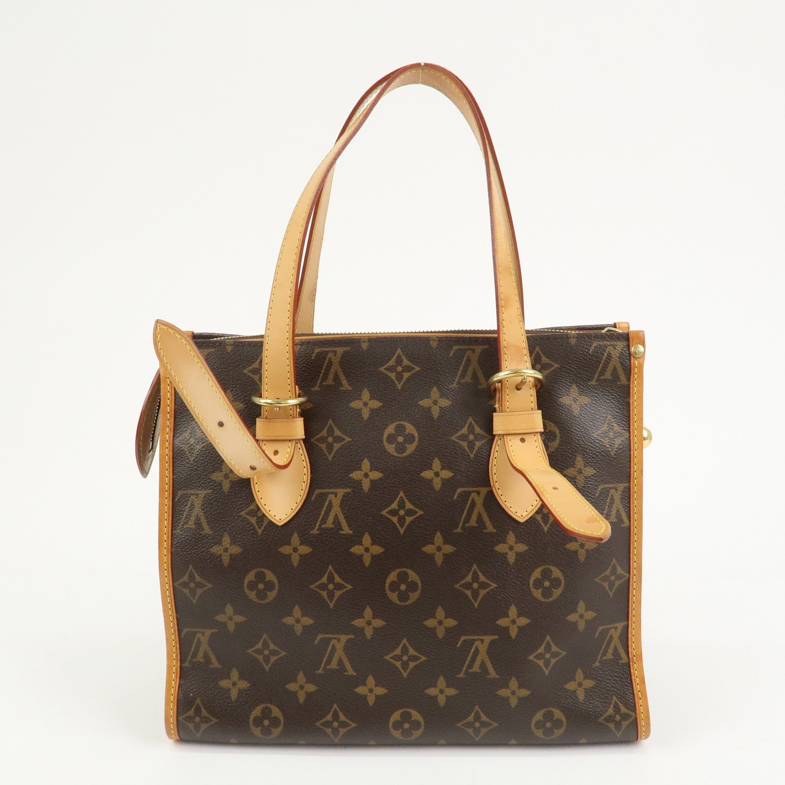 Louis Vuitton Monogram Popincourt Haut Shoulder Bag Brown M40007