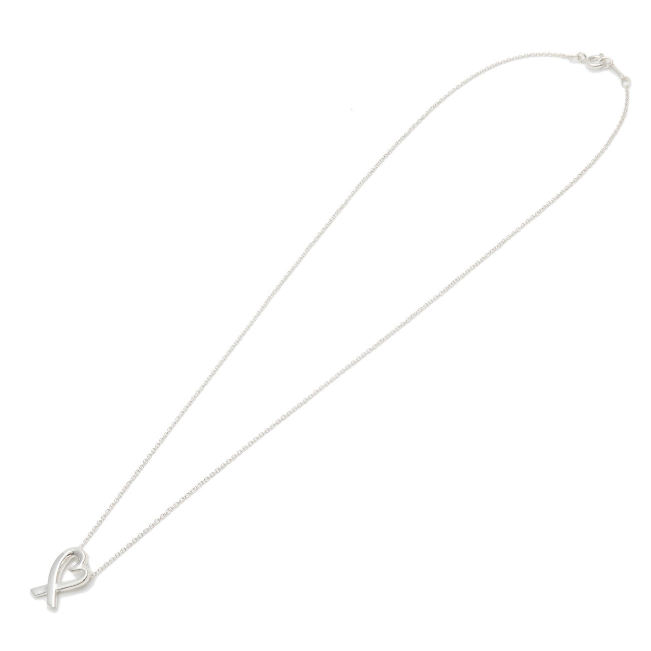 Tiffany & Co Loving Heart Necklace Small SV925 Silver