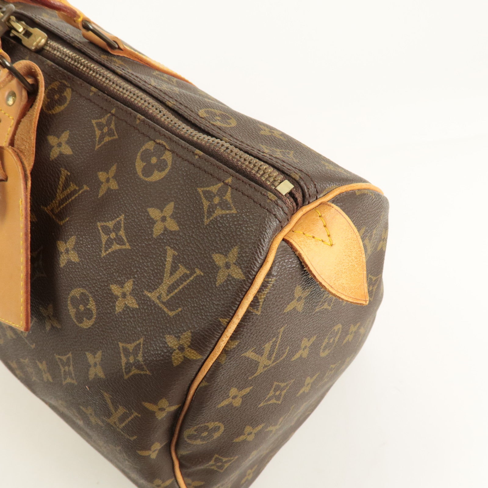 Louis Vuitton Monogram Keep All 45 Boston Bag Brown M41428