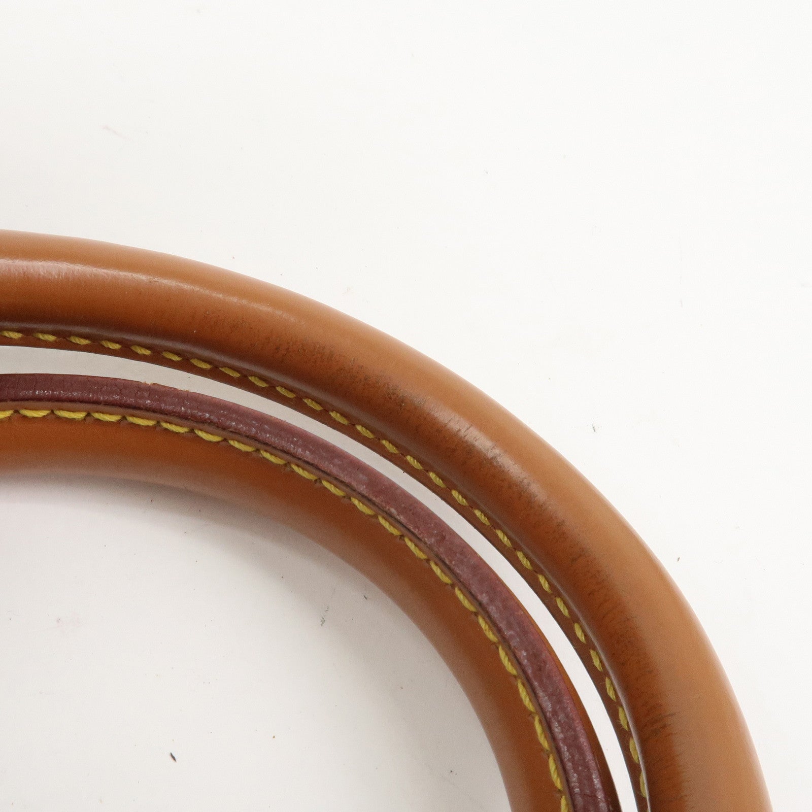 Louis Vuitton Epi Alma Hand Bag Zipang Gold M54148