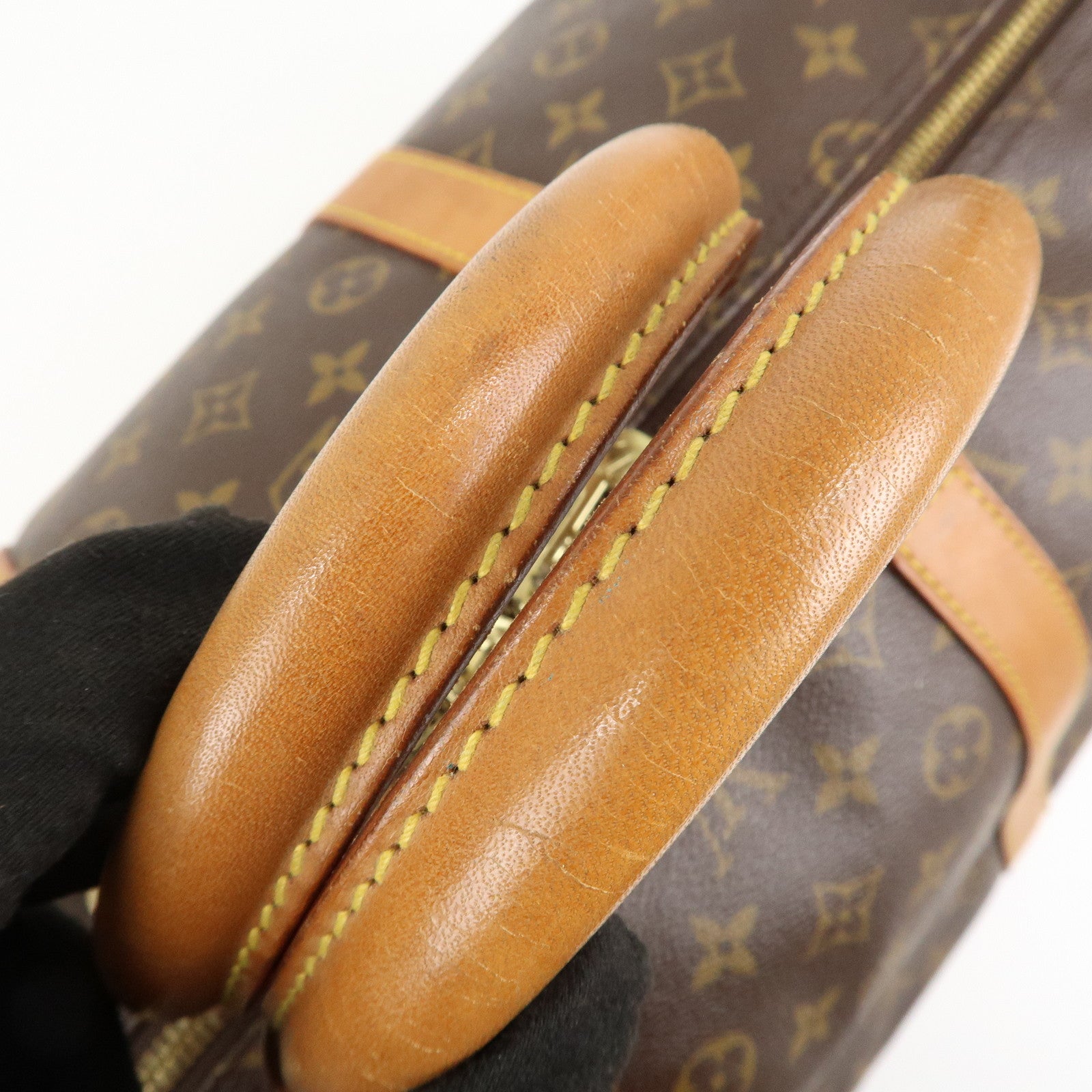 Louis Vuitton Monogram Keep All 55 Bandouliere Boston Bag M56714