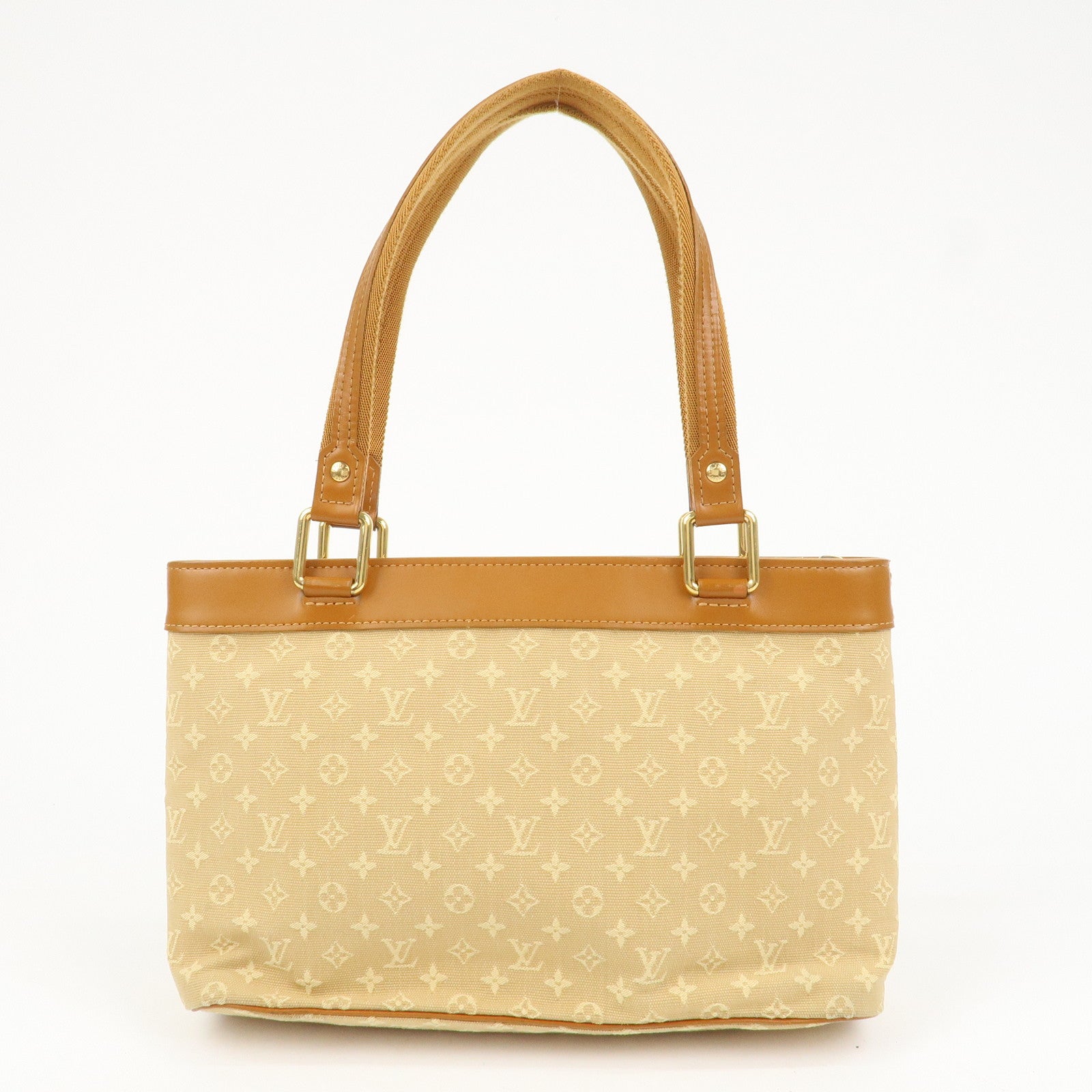 Louis Vuitton Monogram Mini Lucille PM Hand Bag Beige M92684