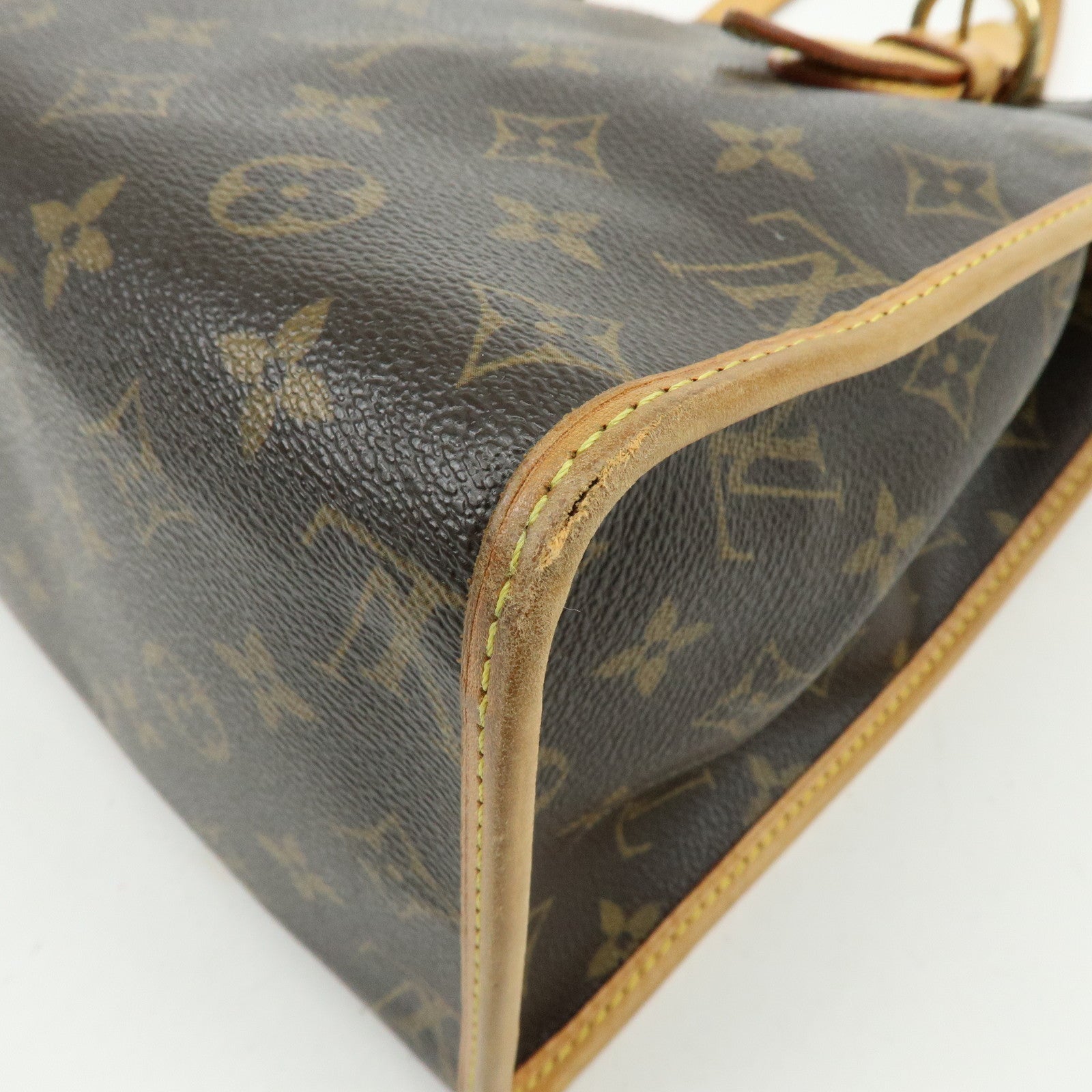 Louis Vuitton Monogram Popincourt Haut Shoulder Bag Brown M40007