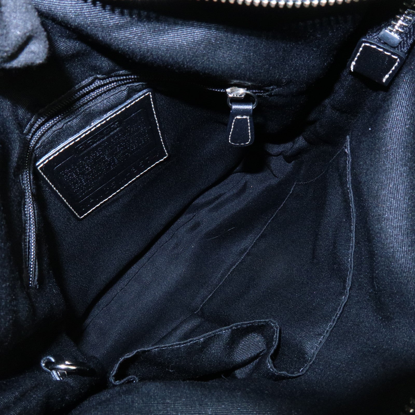 COACH Set of 3 Signature Canvas Leather Shoulder Bag Hand Bag