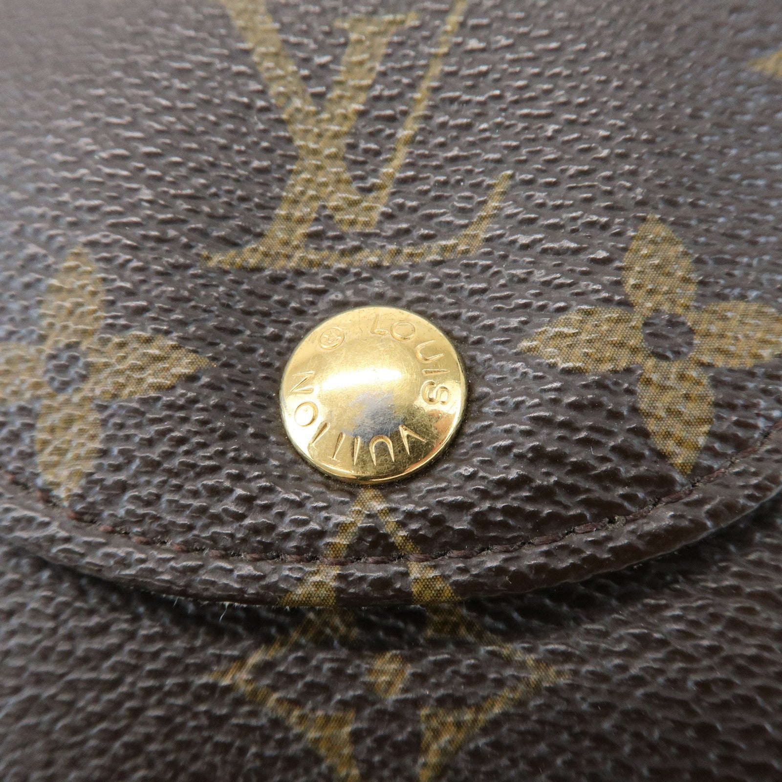 Louis Vuitton Monogram Etui Telefonne MM Phone Case Brown M66546