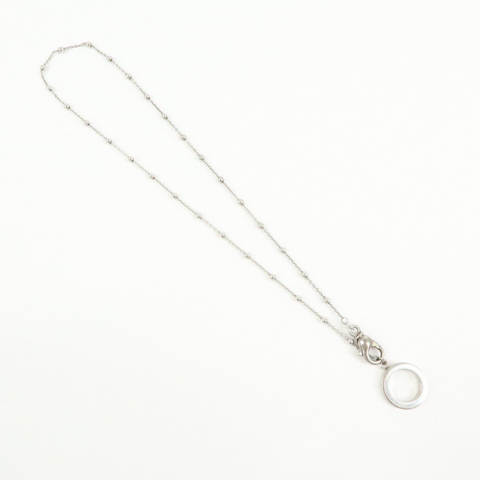 Dolce & Gabbana Sterling Pendant Necklace SV925 Silver