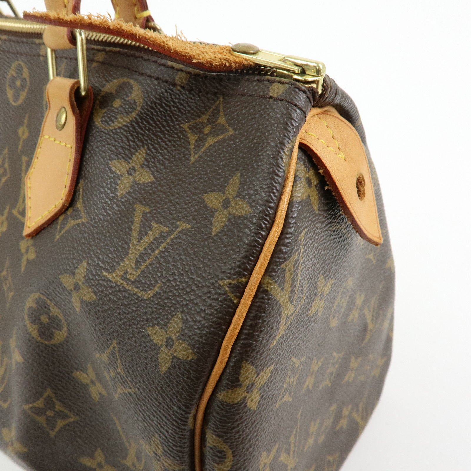 Louis Vuitton Monogram Speedy 30 Boston Bag Hand Bag Brown M41526