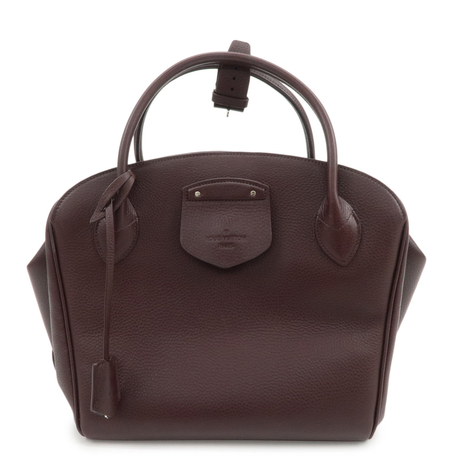 Louis Vuitton Taurillon Mirabilis SPO Hand Bag Cassis M93859