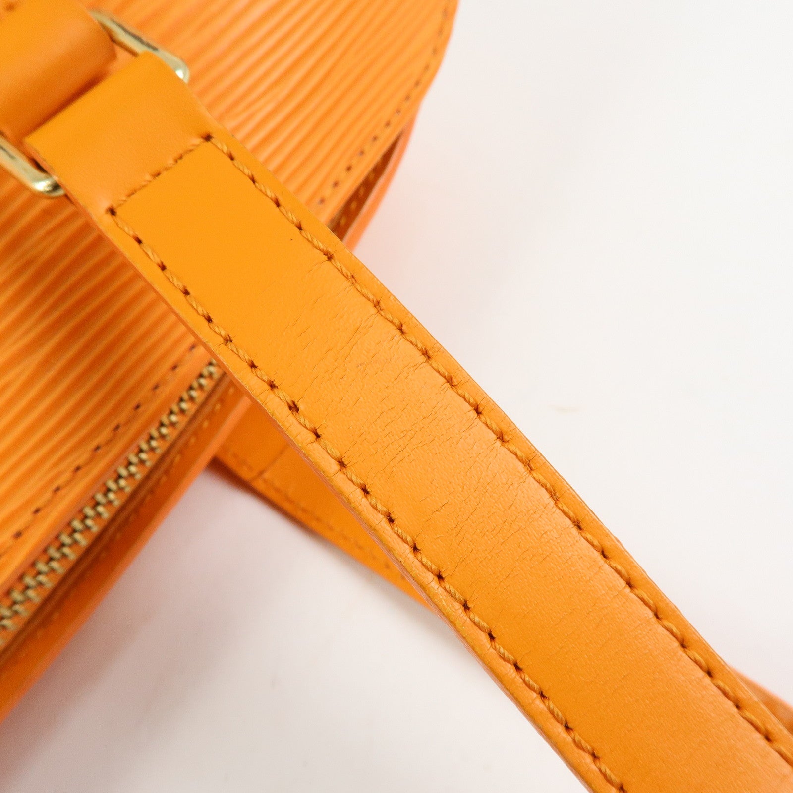 Louis Vuitton Epi Soufflot Hand Bag Mandarin Orange M5222H