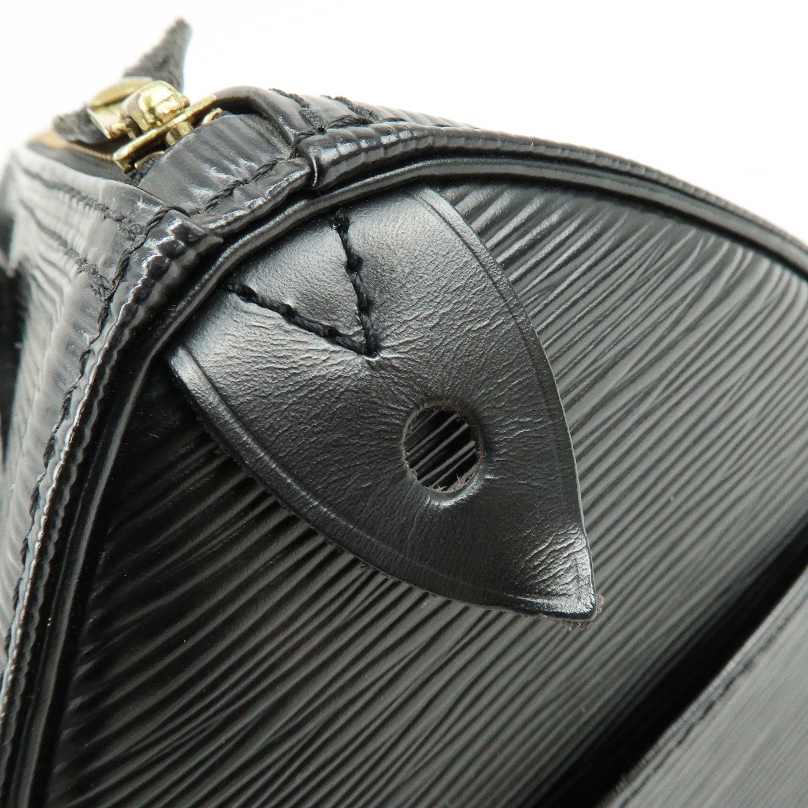 Louis Vuitton Epi Leather Speedy 25 Hand Bag Boston Bag Noir M59032