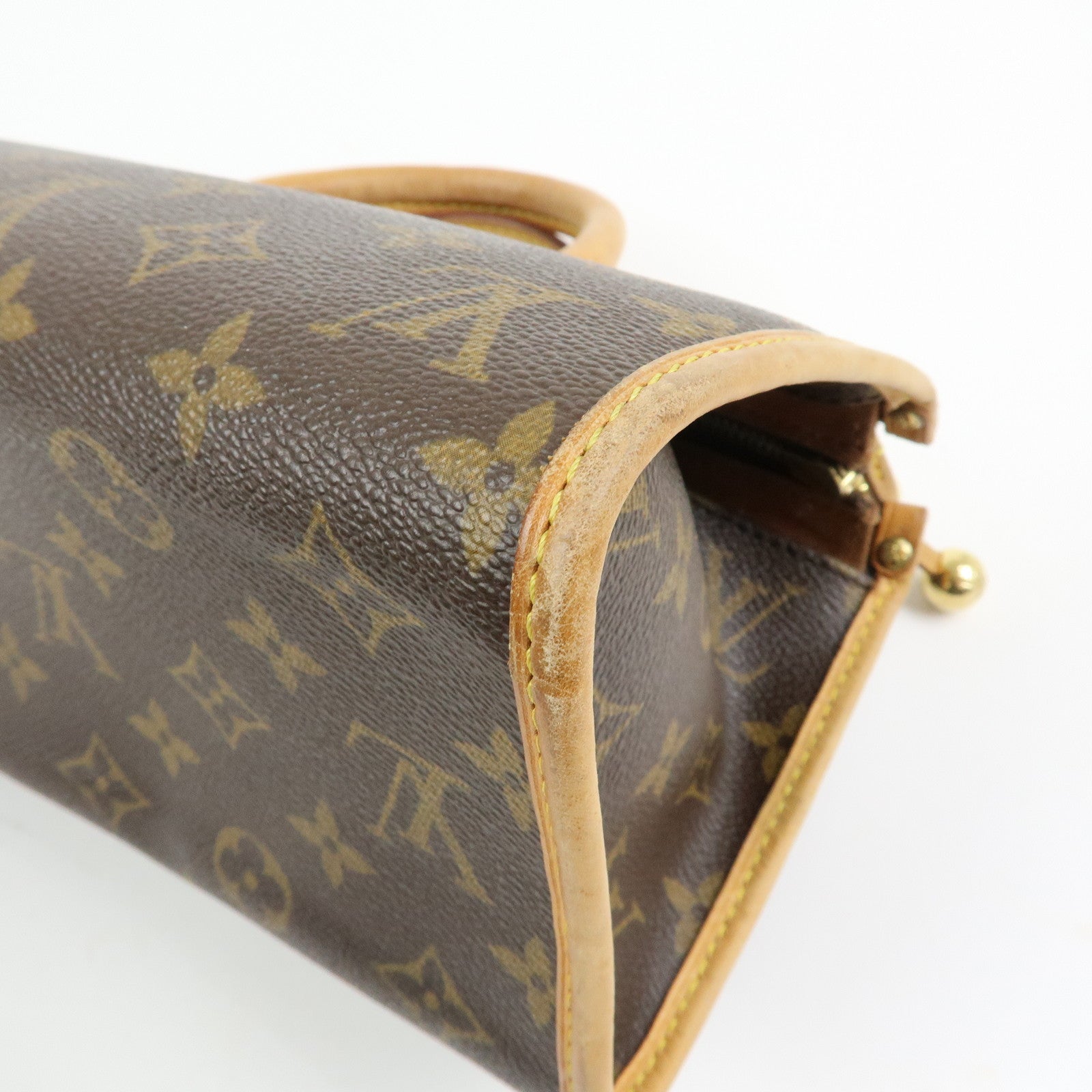 Louis Vuitton Monogram Popincourt Hand Bag Brown M40009