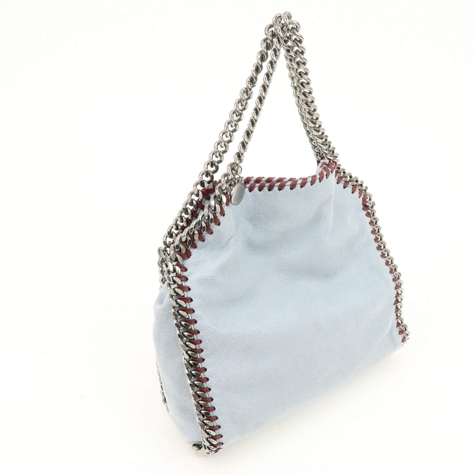 STELLA MCCARTNEY Falabella Tiny Faux Leather 2Way Bag Blue 371223