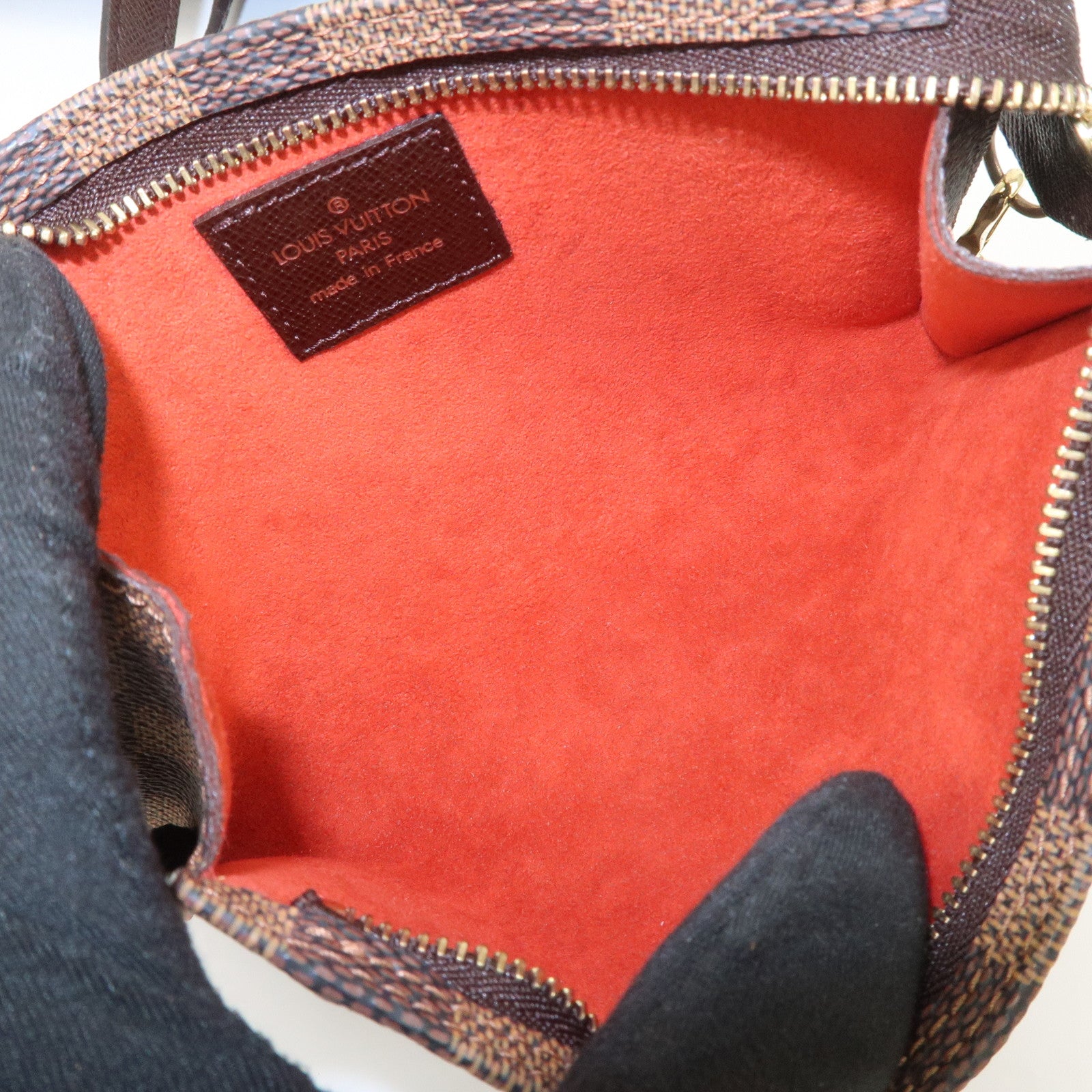 Louis Vuitton Damier Ebene Male Tote Bag Hand Bag Brown N42240