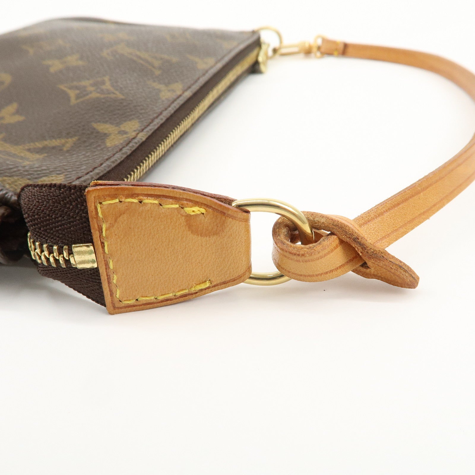 Louis Vuitton Monogram Pochette Accessoires Pouch Hand Bag M51980