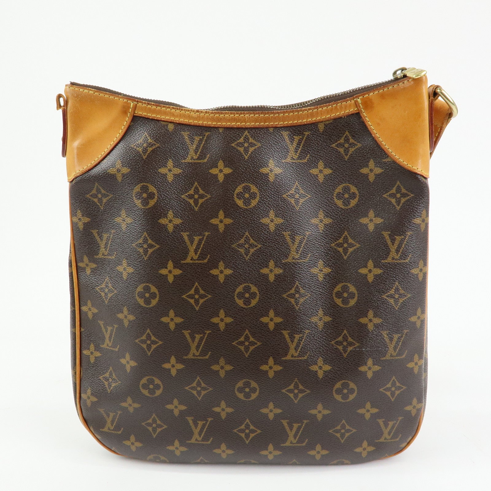 Louis Vuitton Monogram Odeon PM Shoulder Bag Brown M56390