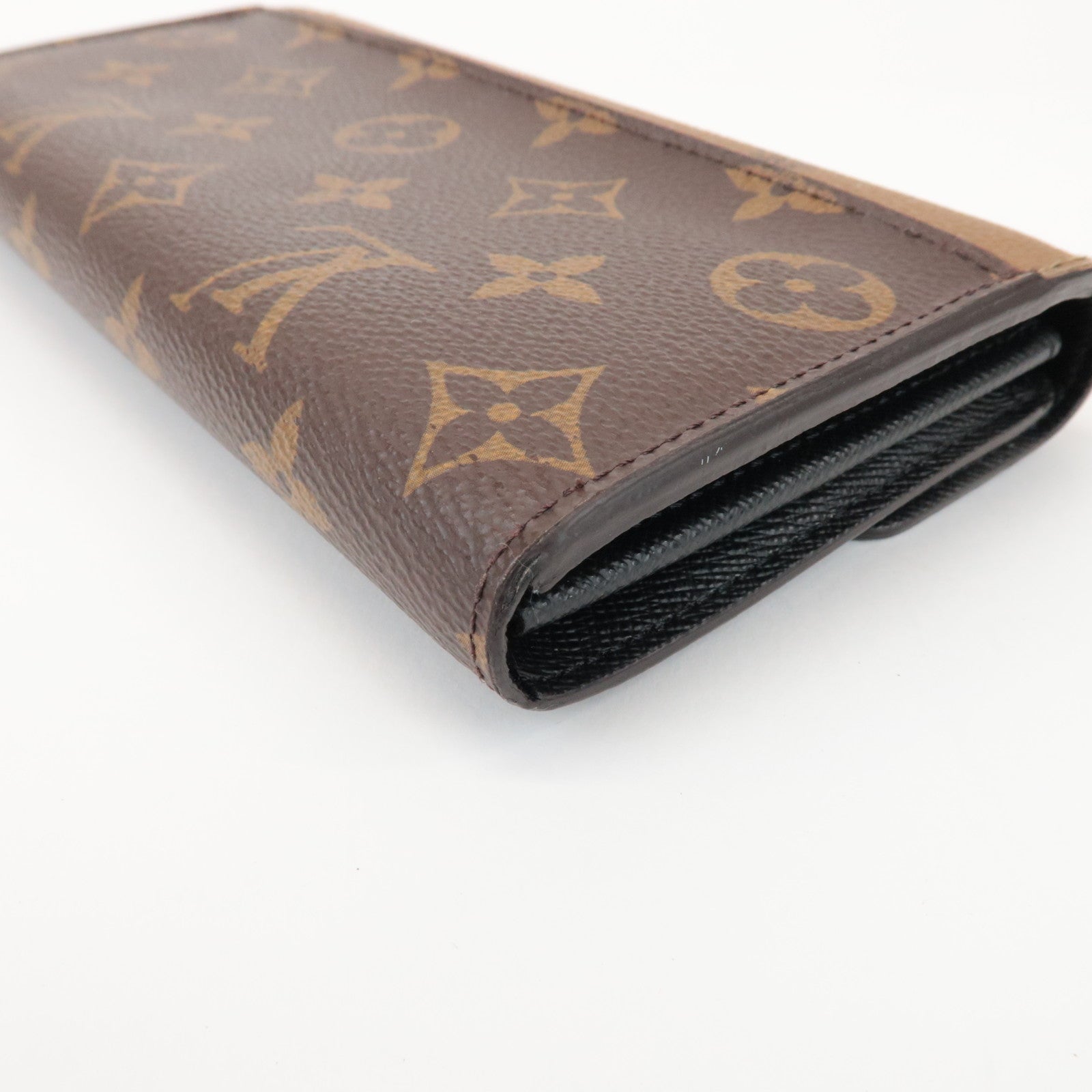 Louis Vuitton Monogram Reverse Portefeuille Sarah Wallet M80726