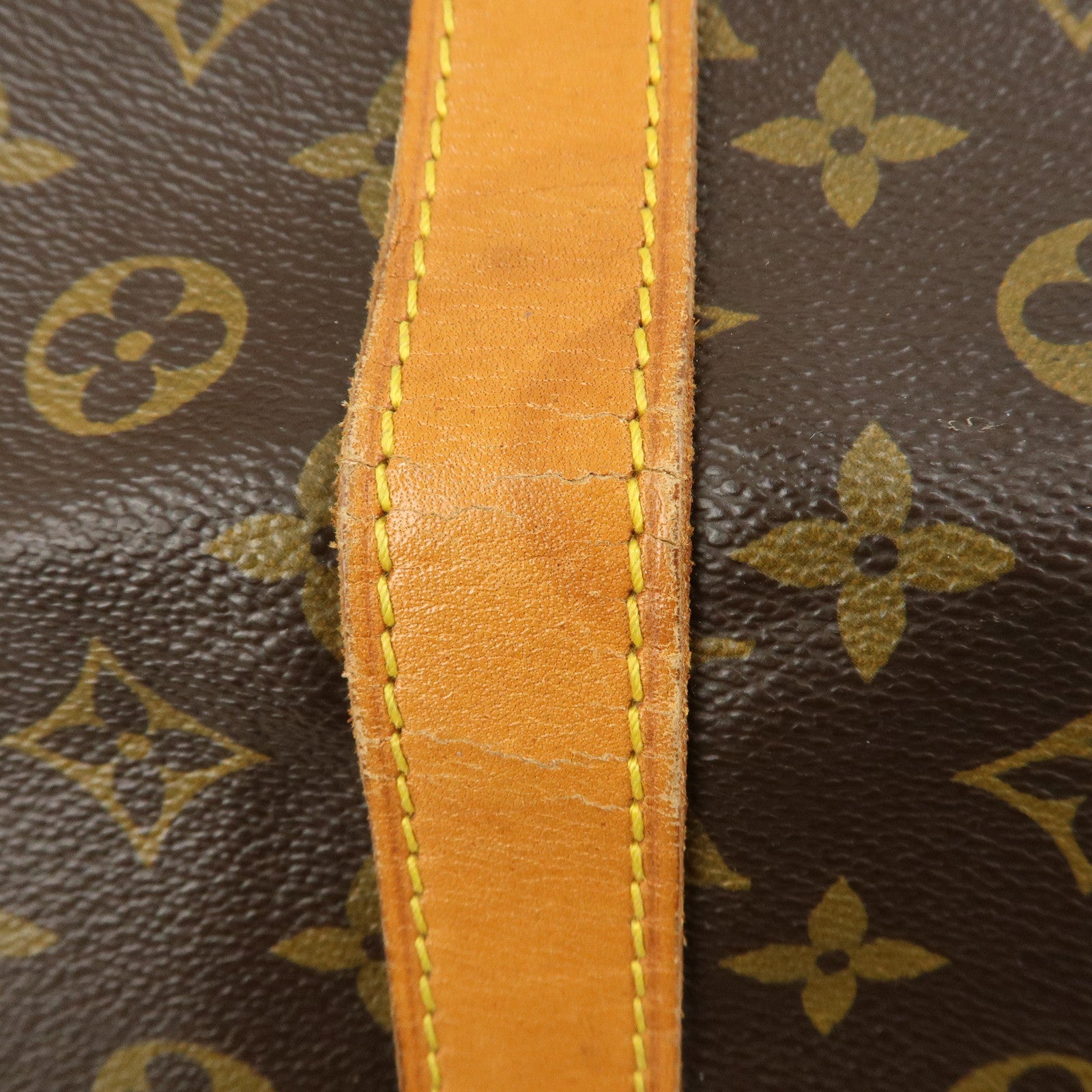 Louis Vuitton Monogram Keep All Bandouliere 60 Boston Bag M41412