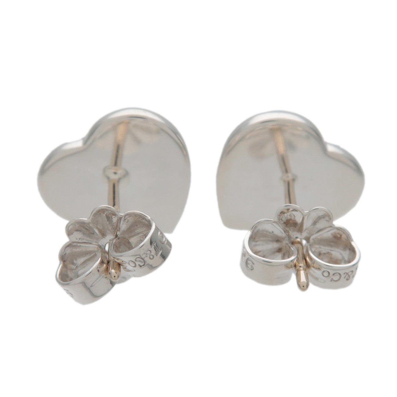 Tiffany&Co. Return to Tiffany Mini Heart Tag Stud Earrings SV925