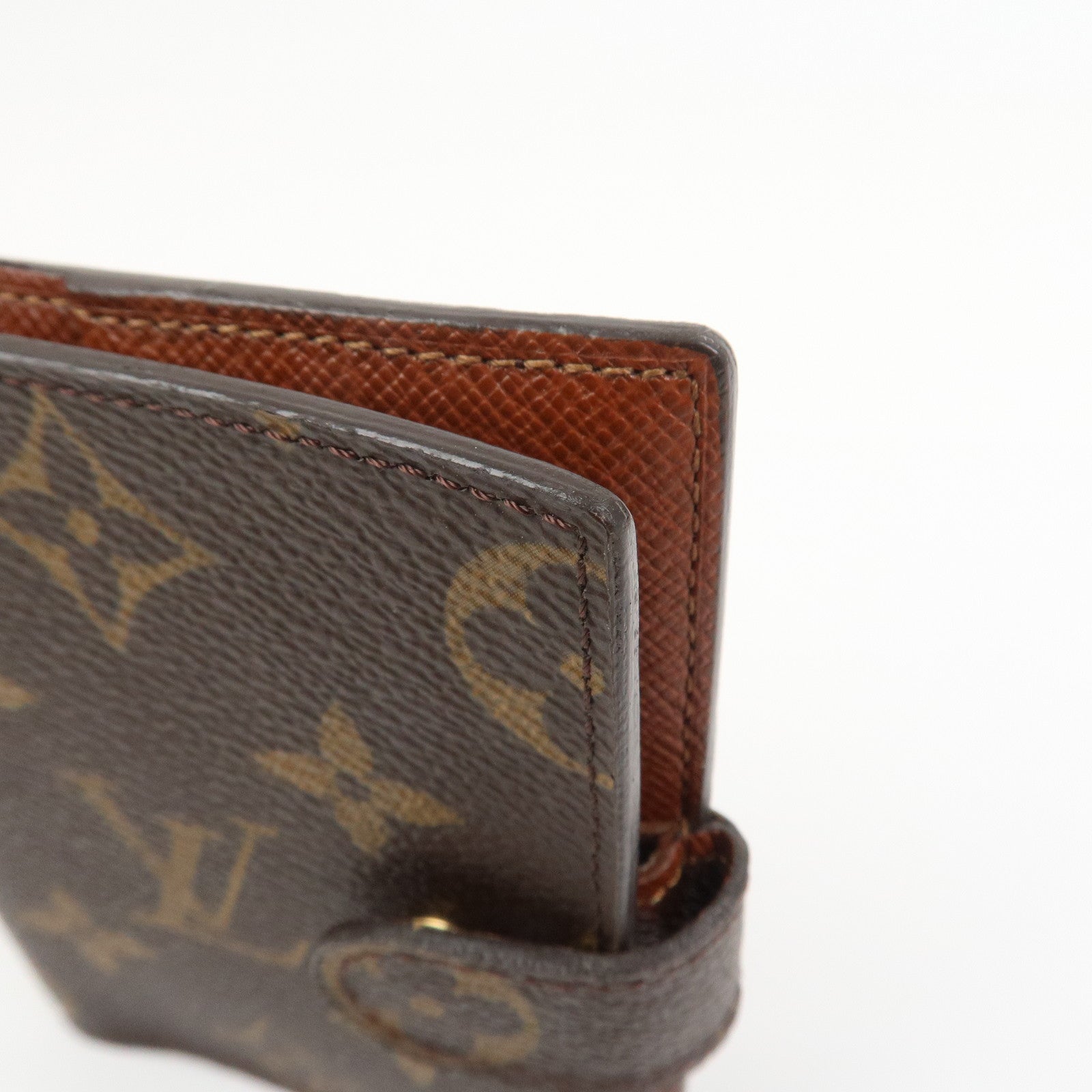 Louis Vuitton Monogram Agenda Mini Planner Cover Brown R20007