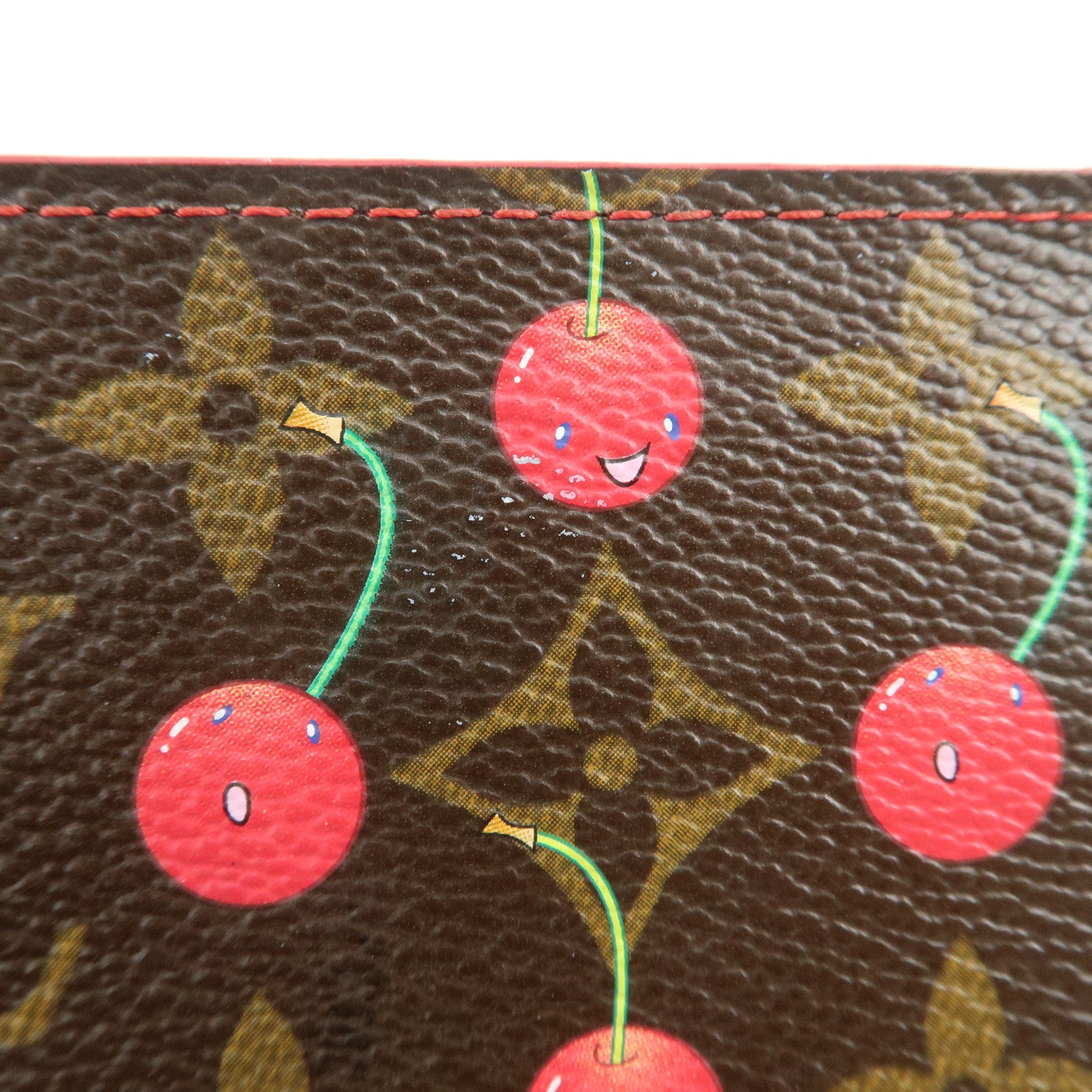 Louis Vuitton Monogram Cherry Agenda PM Planner Cover R21023