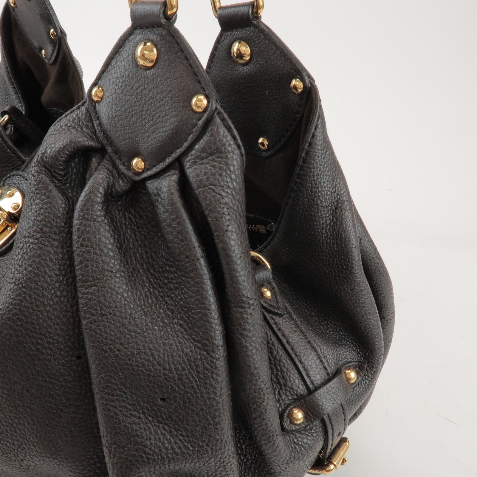 Louis Vuitton Monogram Mahina L Mahina Leather Shoulder Bag M95975