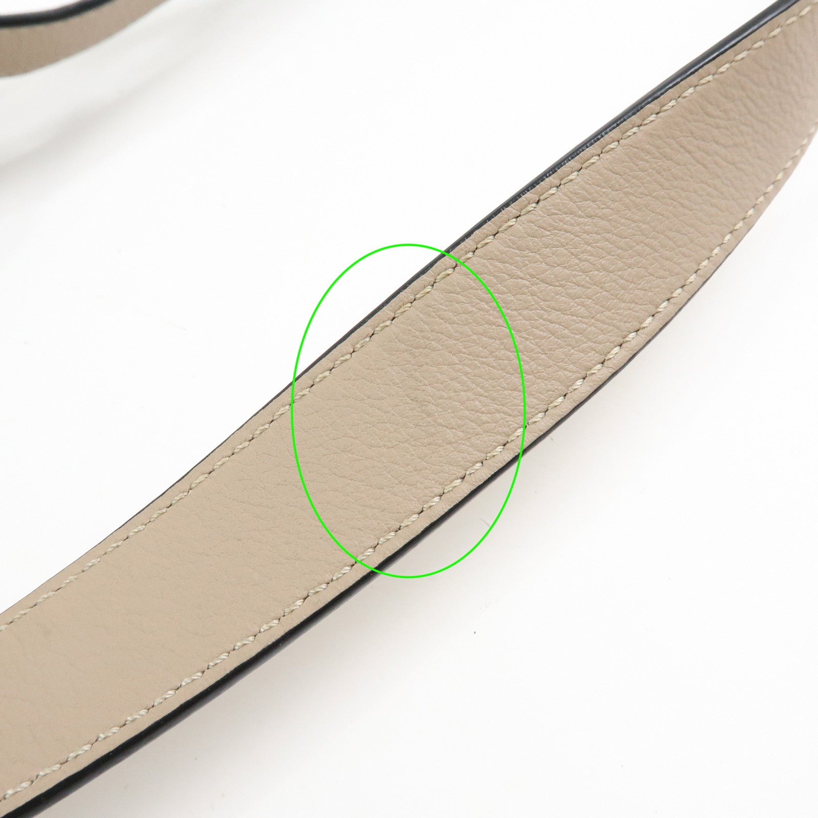 LOEWE Anagram Hammock Small Leather Shoulder Crossbody Bag Greige