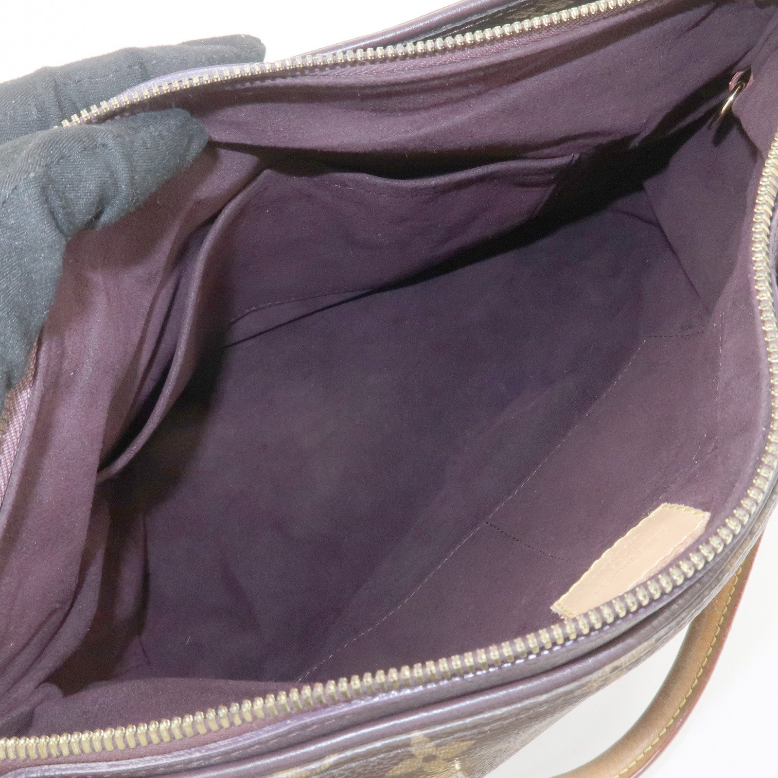 Louis Vuitton Monogram Pallas 2Way Hand Bag Aurore M40906