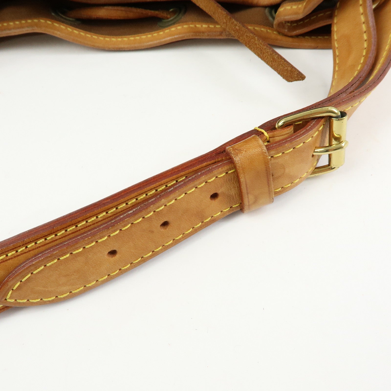 Louis Vuitton Monogram Petit Noe Shoulder Bag Brown M42226