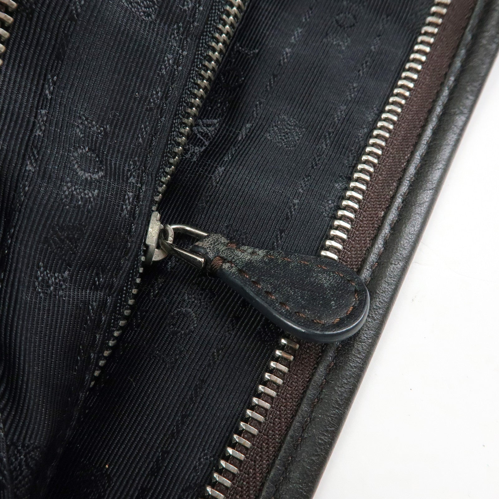 LOEWE Anagram Leather Shoulder Bag Crossbody Bag Dark Brown