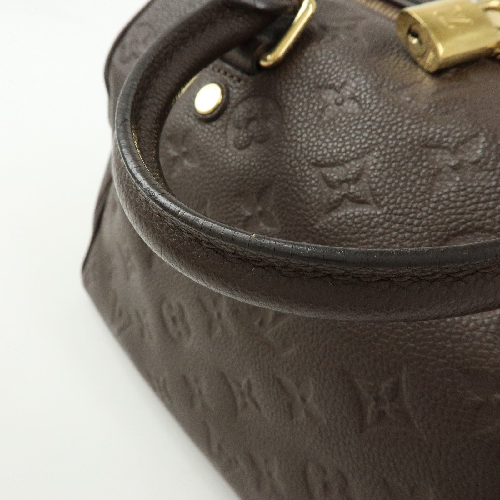 Louis Vuitton Monogram Empreinte Speedy Bandouliere 25 Terre M40761