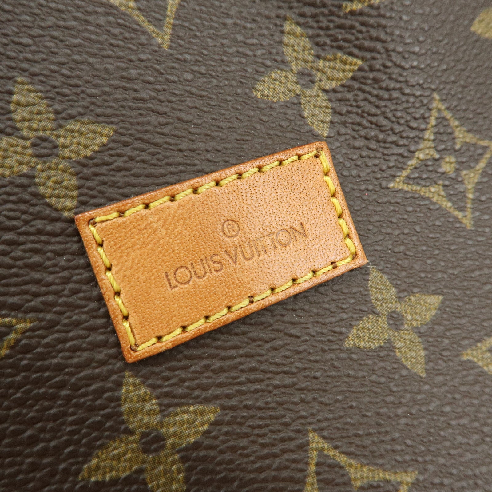 Louis Vuitton Monogram Saumur 30 Shoulder Bag Brown M42256