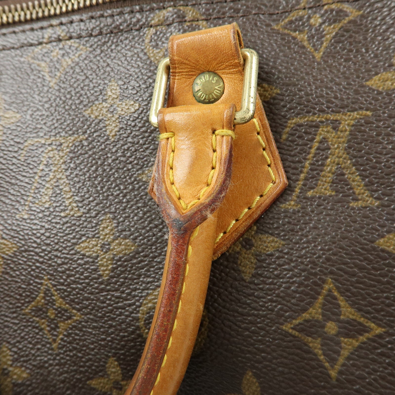 Louis Vuitton Monogram Speedy 25 Boston Bag Hand Bag Brown M41528
