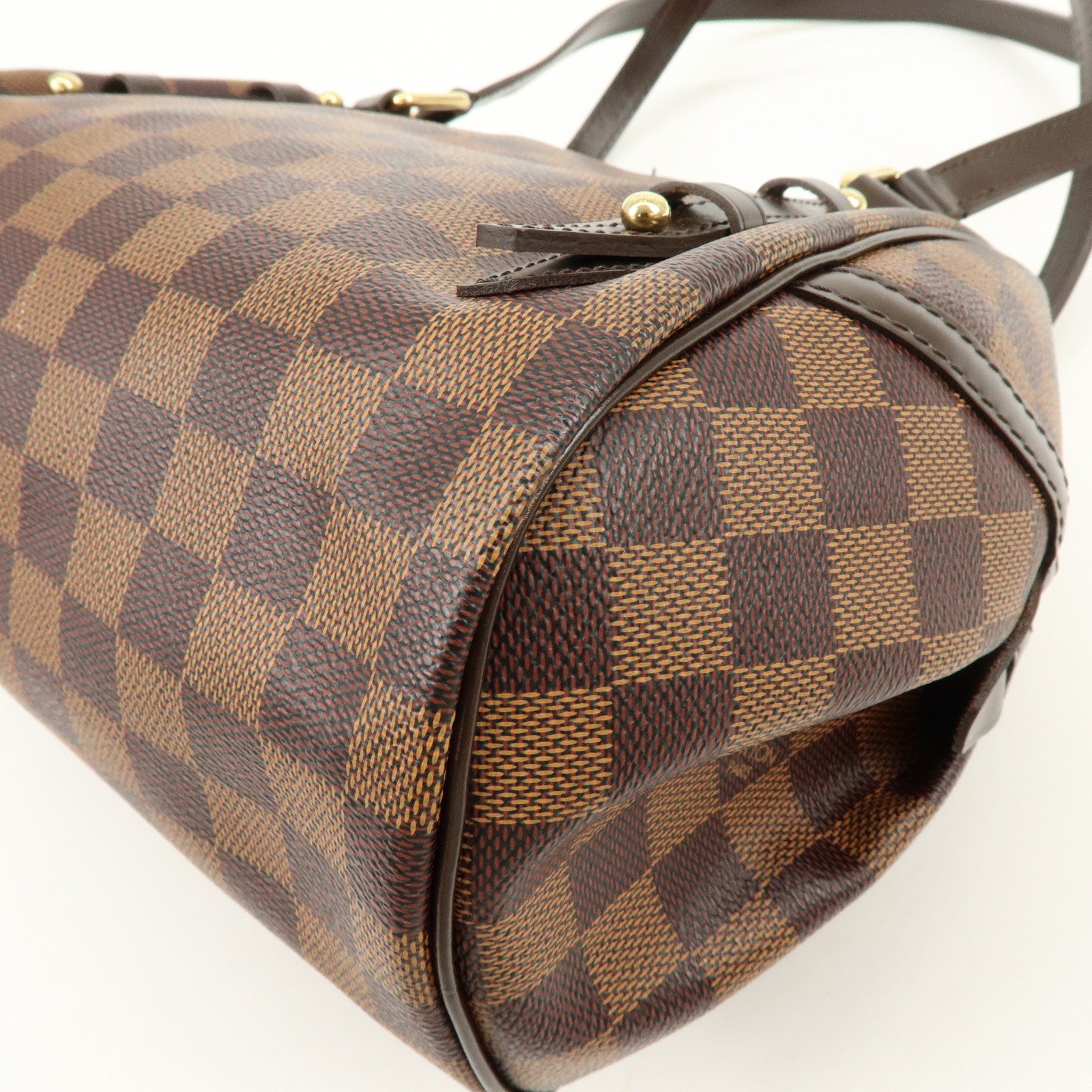 Louis Vuitton Damier Ebene Rivington PM Shoulder Hand Bag N41157