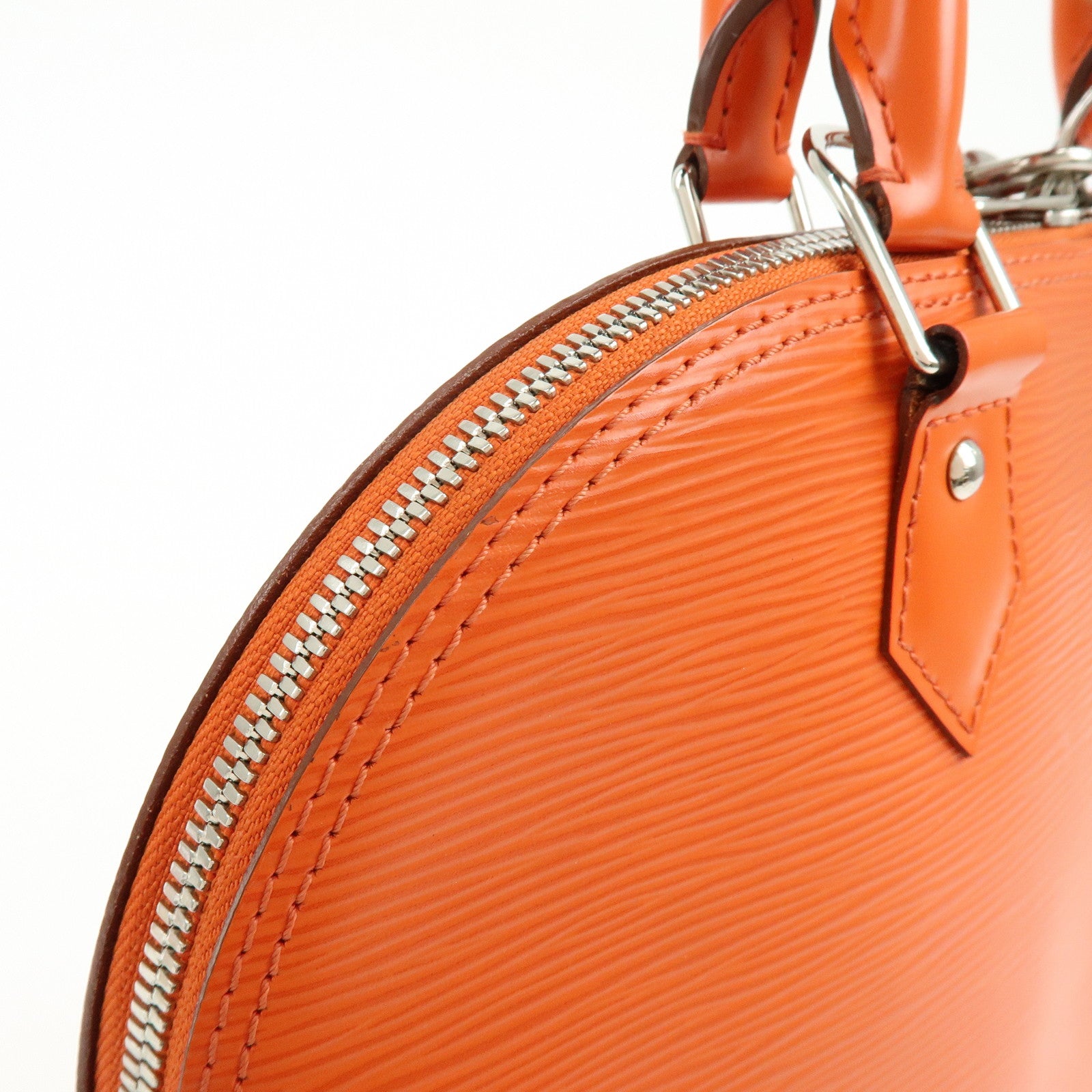 Louis Vuitton Epi Alma PM Hand Bag Pimont Orange M40623