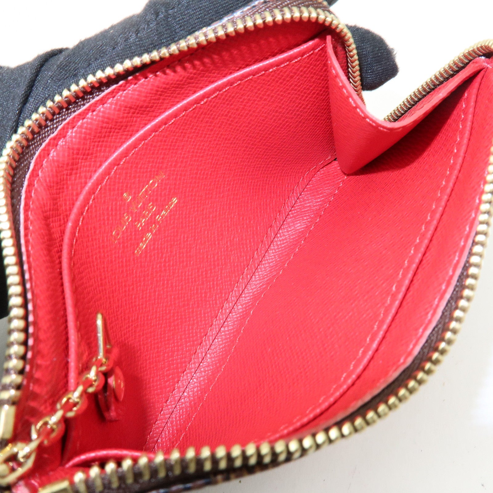 Louis Vuitton Damier T&B Pochette Cles Complice Coin Case N61742