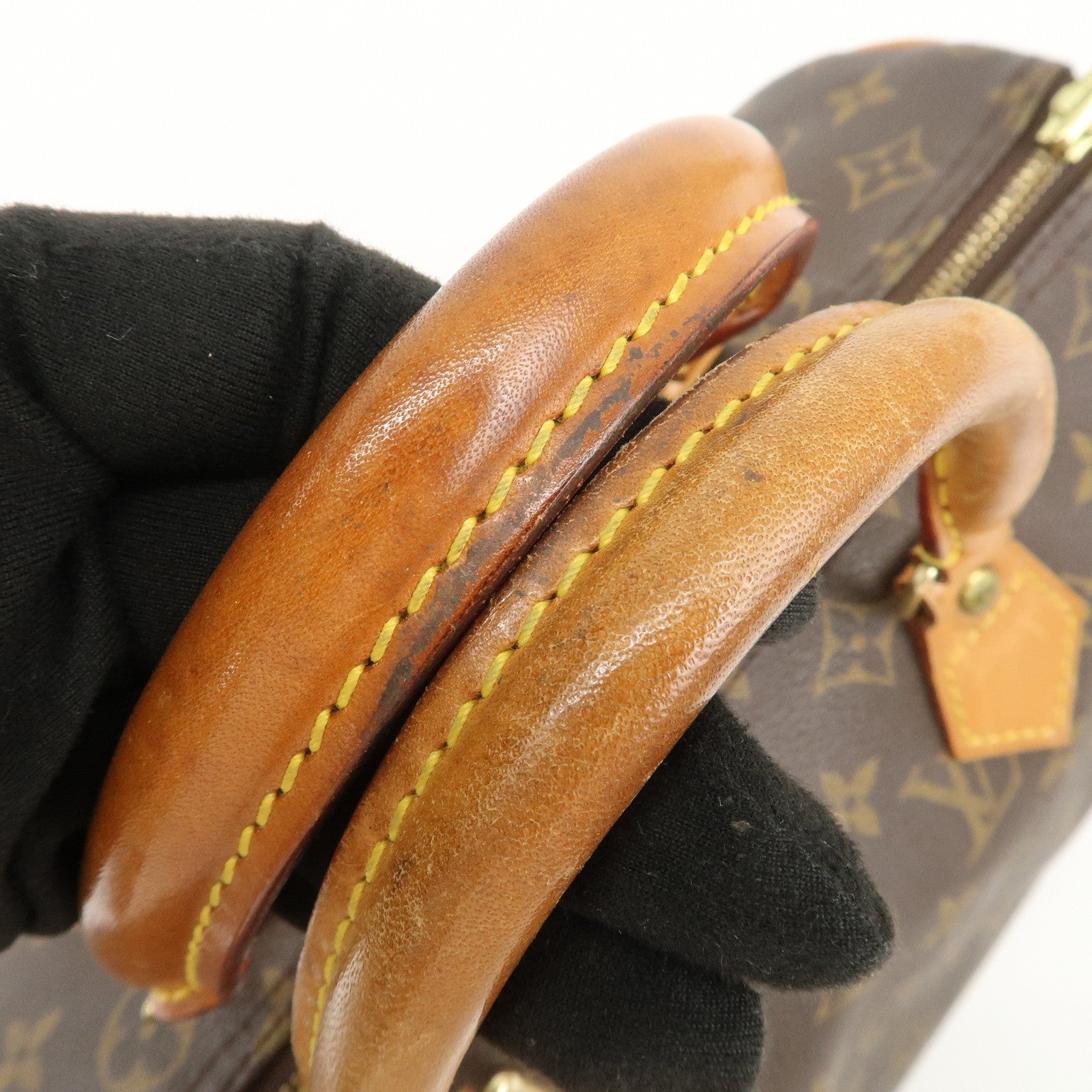Louis Vuitton Monogram Speedy 30 Boston Bag Hand Bag Brown M41526