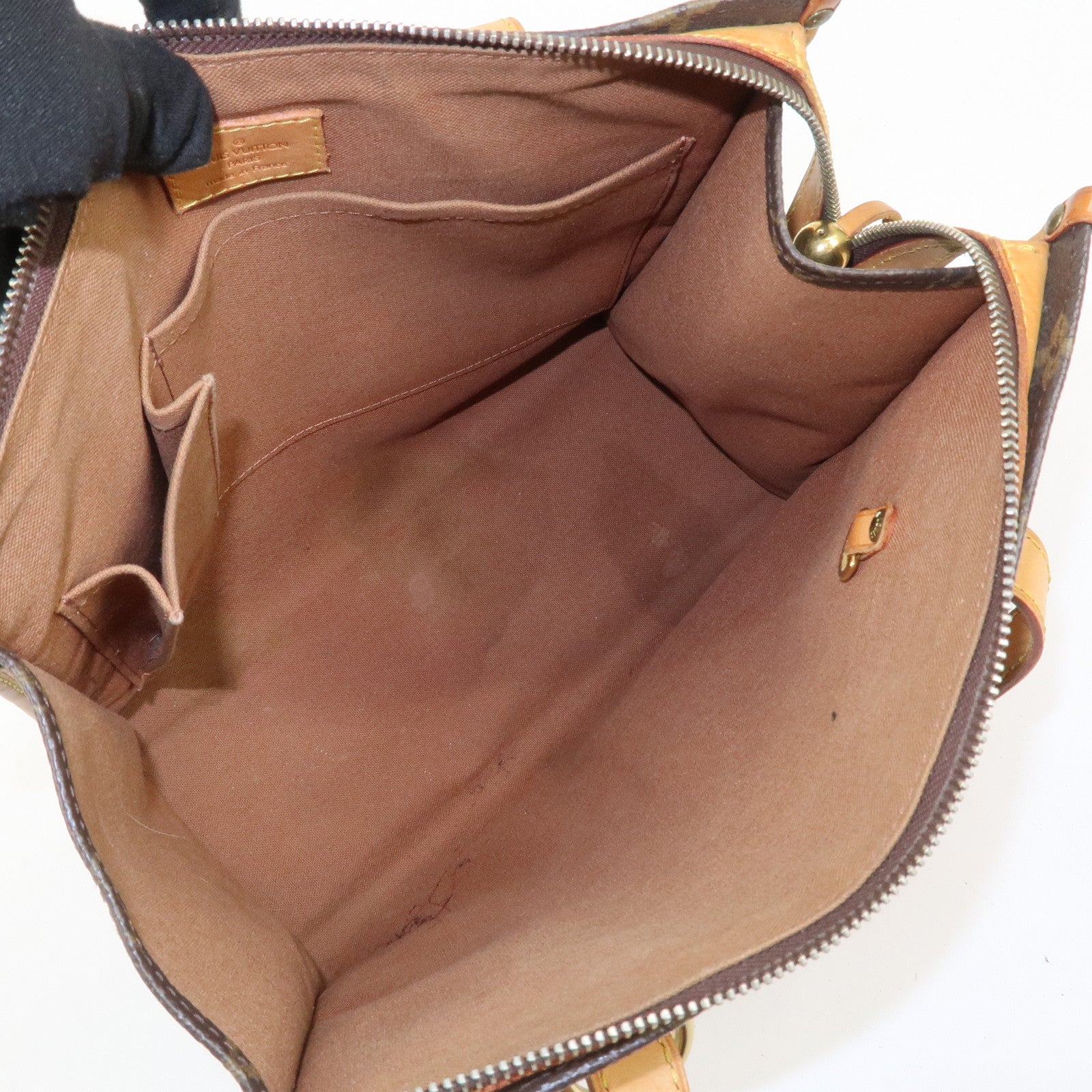 Louis Vuitton Monogram Popincourt Haut Shoulder Bag Brown M40007